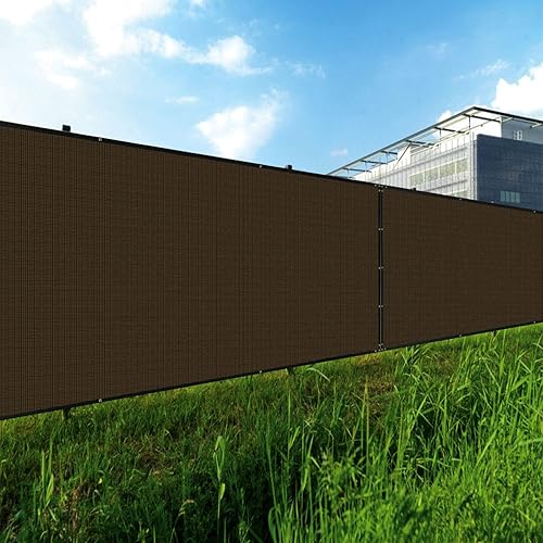 Miniatura 6 de TANG Valla de privacidad para exteriores, 98% de privacidad, resistente para patio trasero, valla de eslabones de cadena con bridas de cremallera, 5