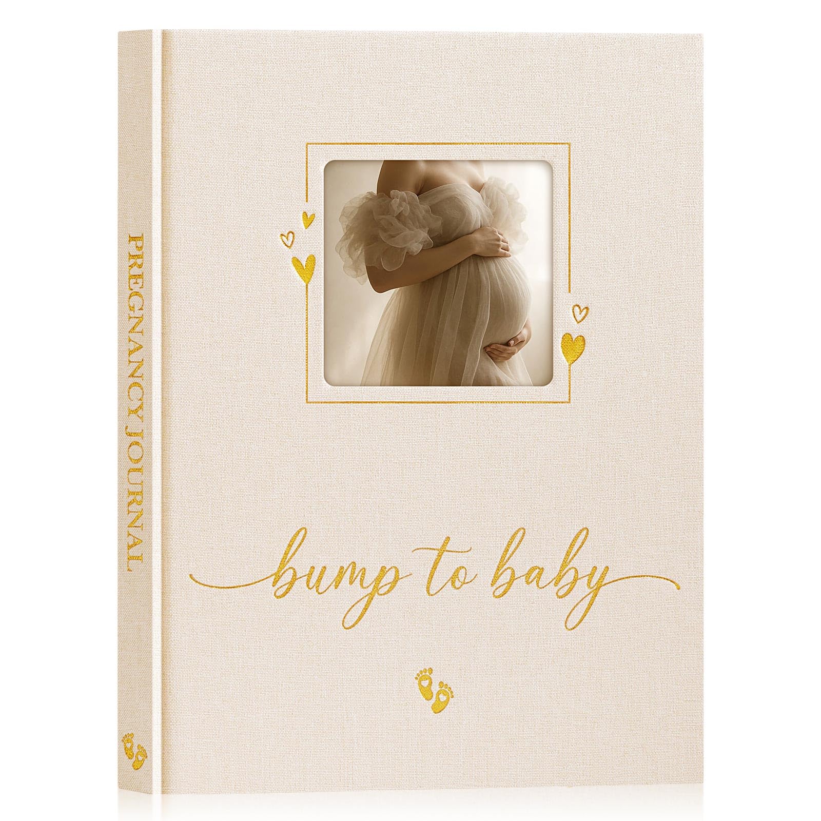 Lanpn My Pregnancy Journal Memory Book for First Time Mom 156 Page Pregnant Announcement Must Have Planner