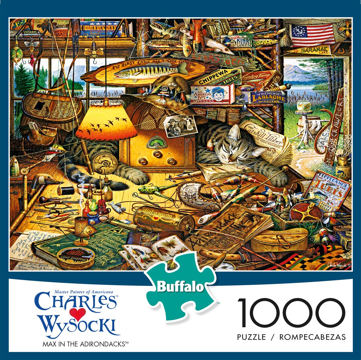 Amazon.com: Buffalo Games - Charles Wysocki - Max in the