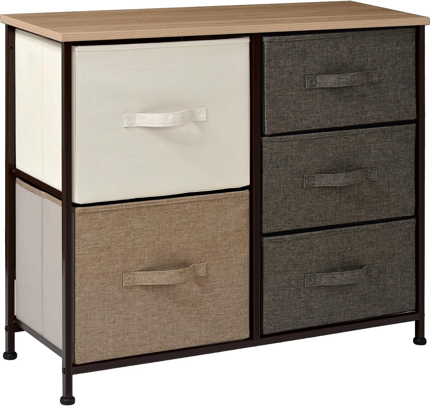 RACK & PACK Comoda Cajonera Estructural Comoda con 4 Cajones Estrechos