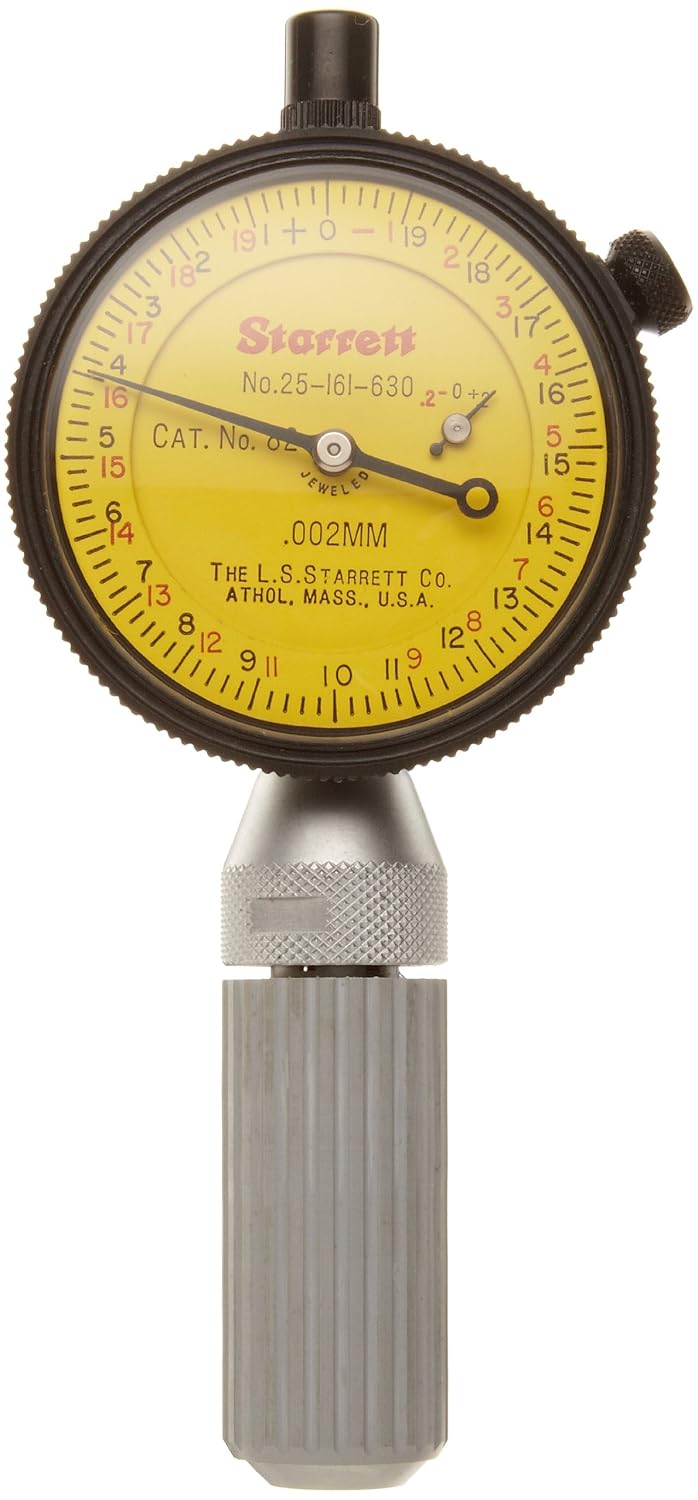 Starrett 82MC1 Head for Dial Bore Gauge, 14.239.75mm Range, 0.002mm