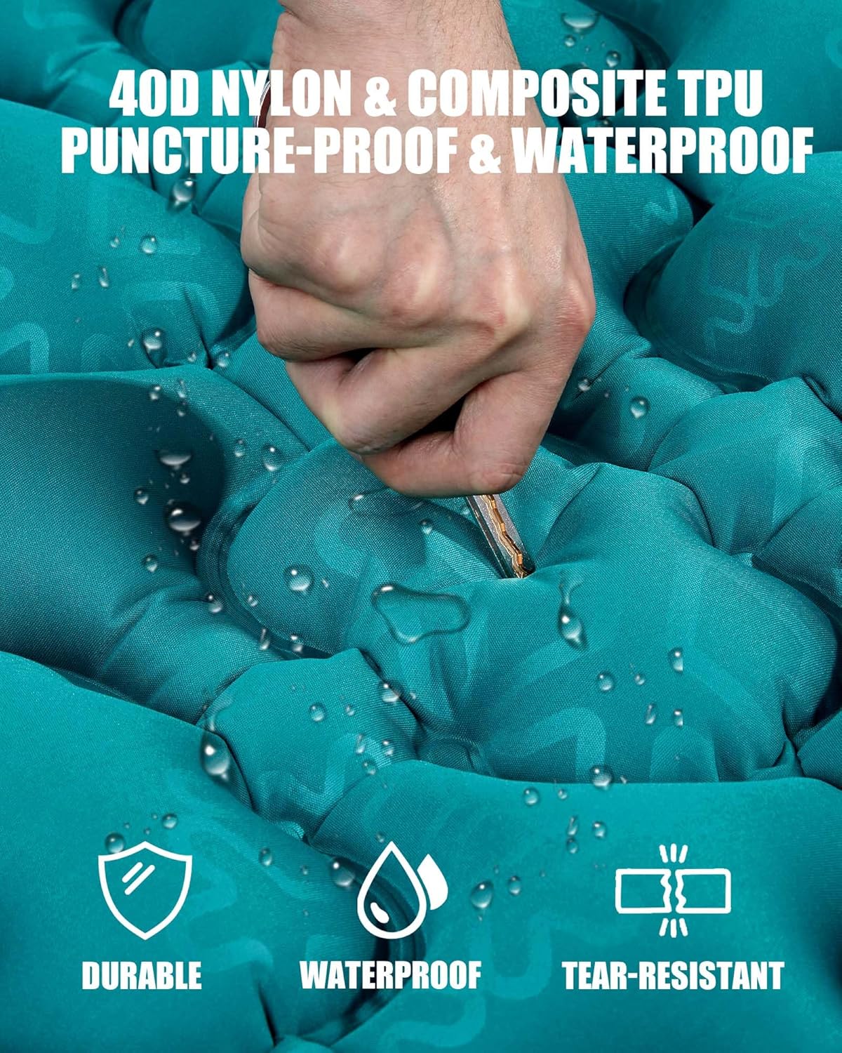 Self-Iating Sleeping Pad for Cping: Iatable Wide pact &