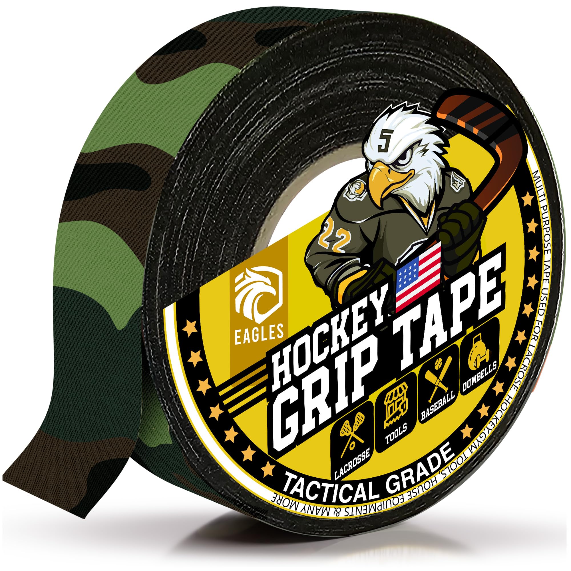 EAGLES Tactical Grip Camo Tape 1 Gun Grip Tape for Rifle Firearm Knife Handle Magazine Tool Bow Camping
