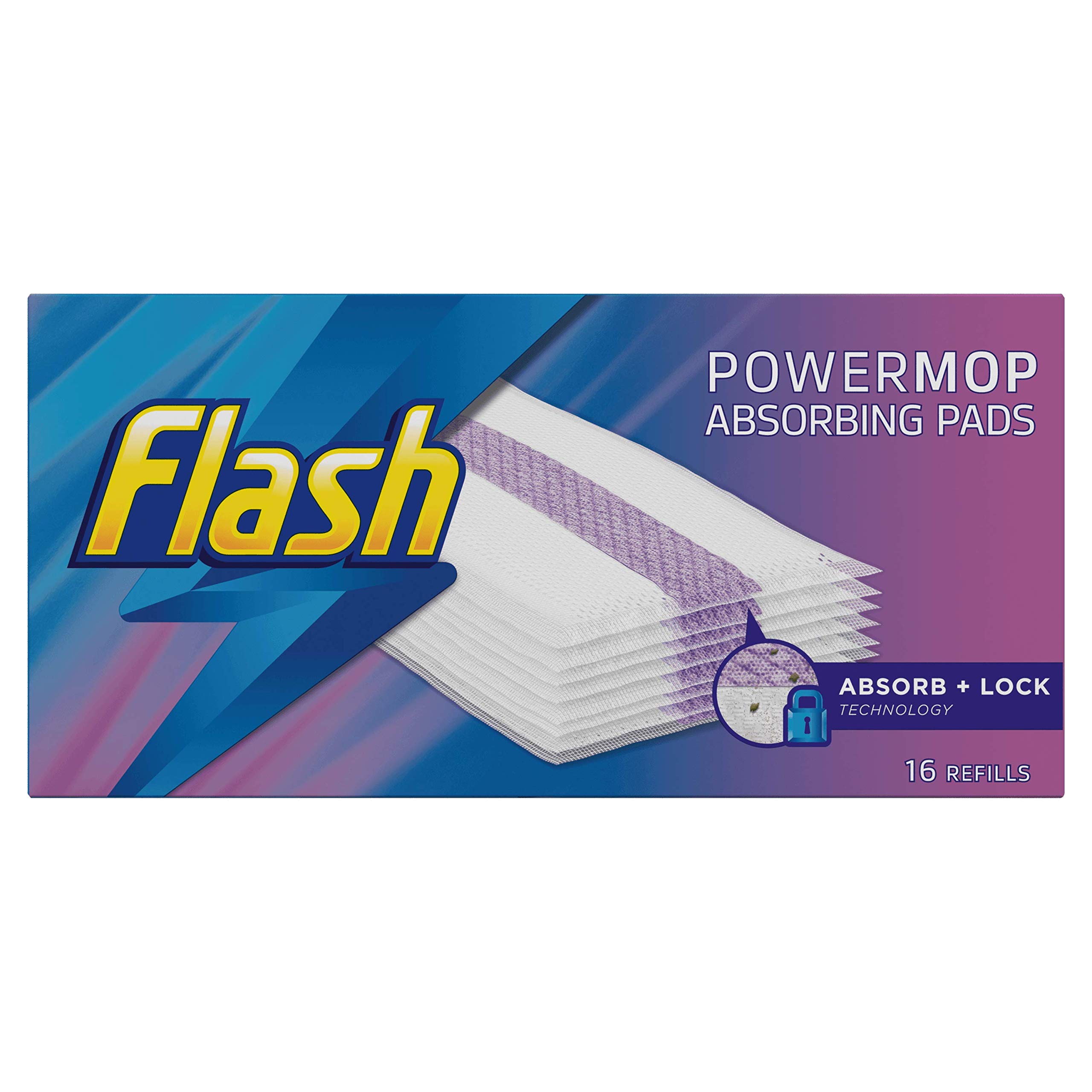 Flash Powermop Absorbing Pad Refills 16ct