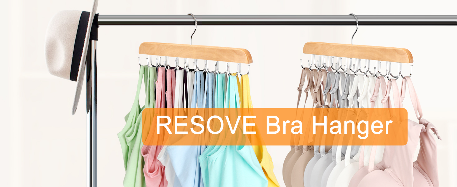 Multifunctionele massief houten hanger haak vrouwen opslag beha hanger thuis riem hanger 8 haak rek kast kleding organisator (Size : A