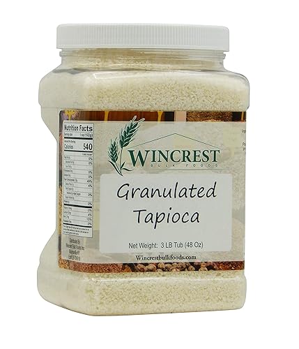 Tapioca granulada - Tina de 3 libras