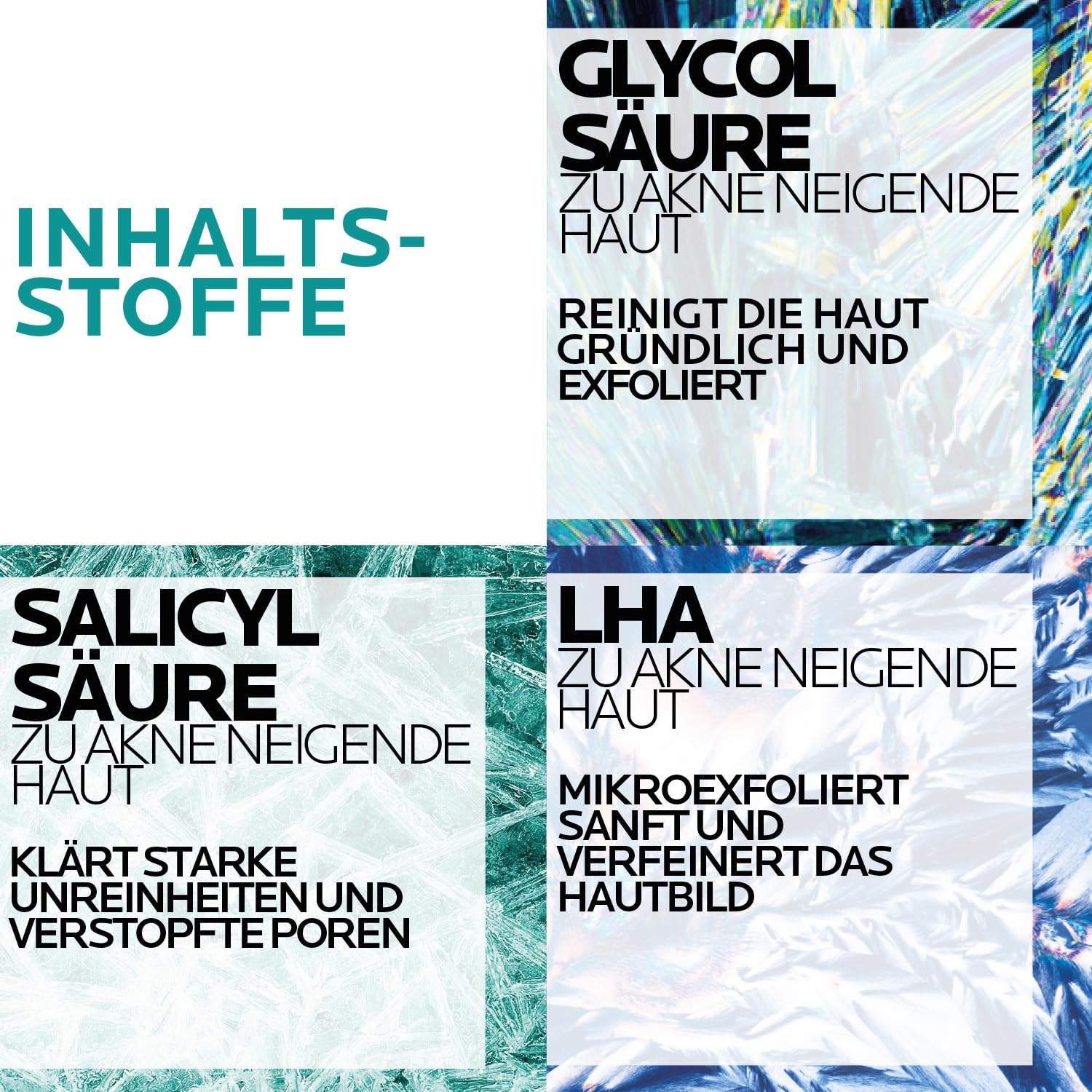 La Roche Posay Hochkonzentriertes Serum, Für fettige, zu Akne neigende Haut, Mit peelender Wirkung, Porenverfeinernd, Mit Niacinamid und Salicylsäure, Effaclar, 30 ml