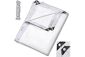 99% Sun Blockage Reflective Tarp for Camper