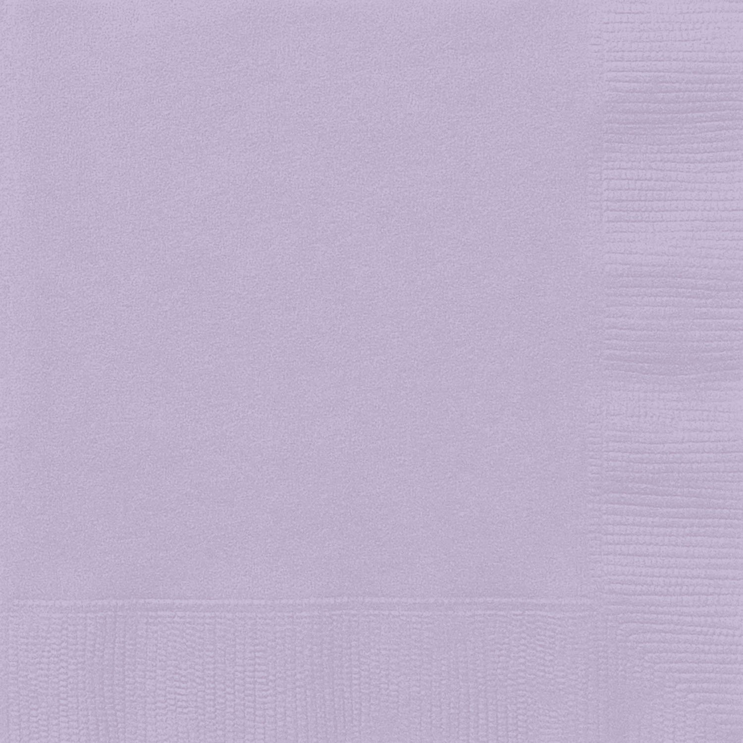 PRP Creation Paper Napkins for Birthday Wedding Anniversary Party Tissue Paper Napkins 2 Ply Pack of 20 (Lavender)