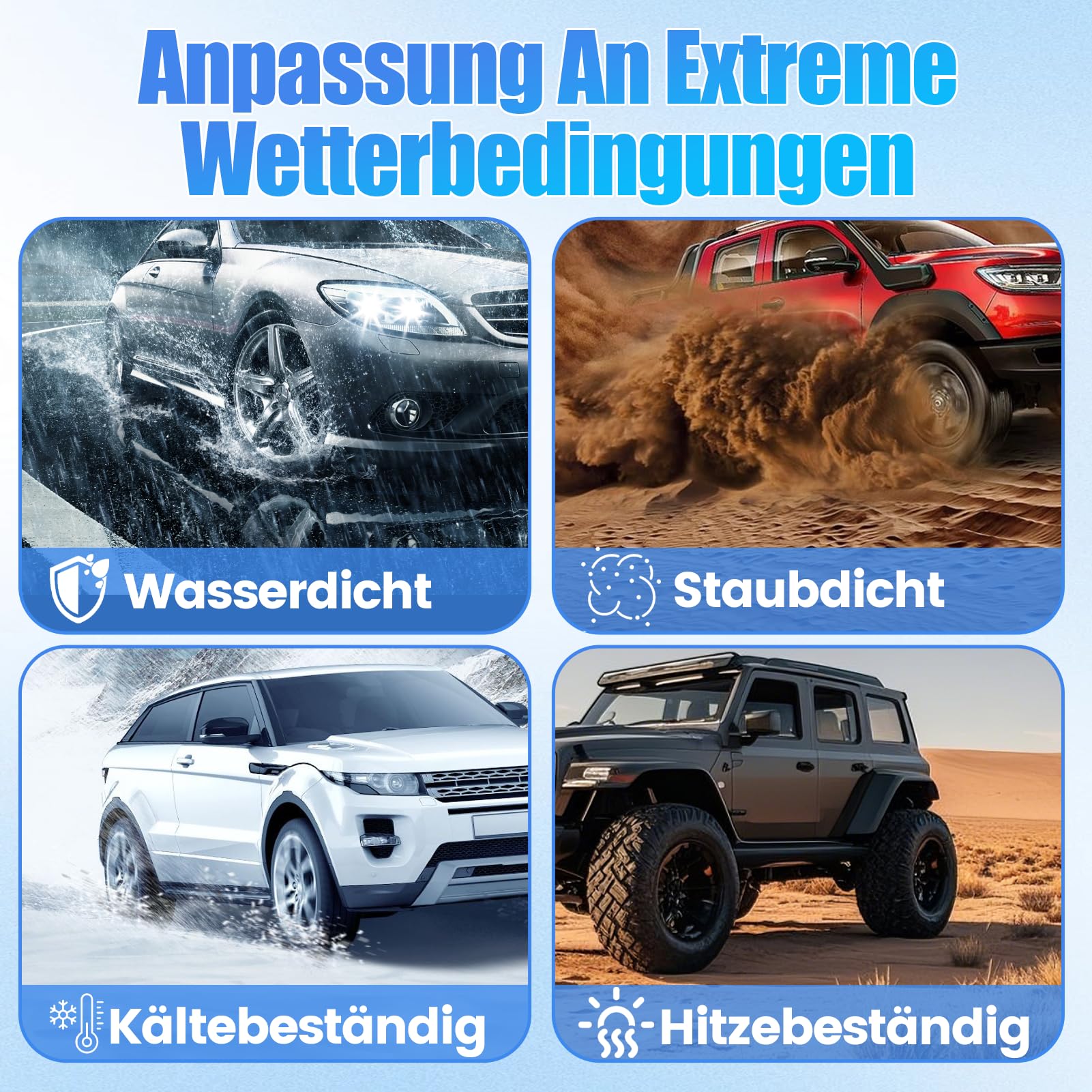 TPMS Reifendruckkontrollsystem mit Externen Sensoren, 4 Stück
