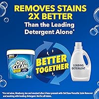 Vista 4 de OxiClean - Polvo versátil quitamanchas, 5 libras