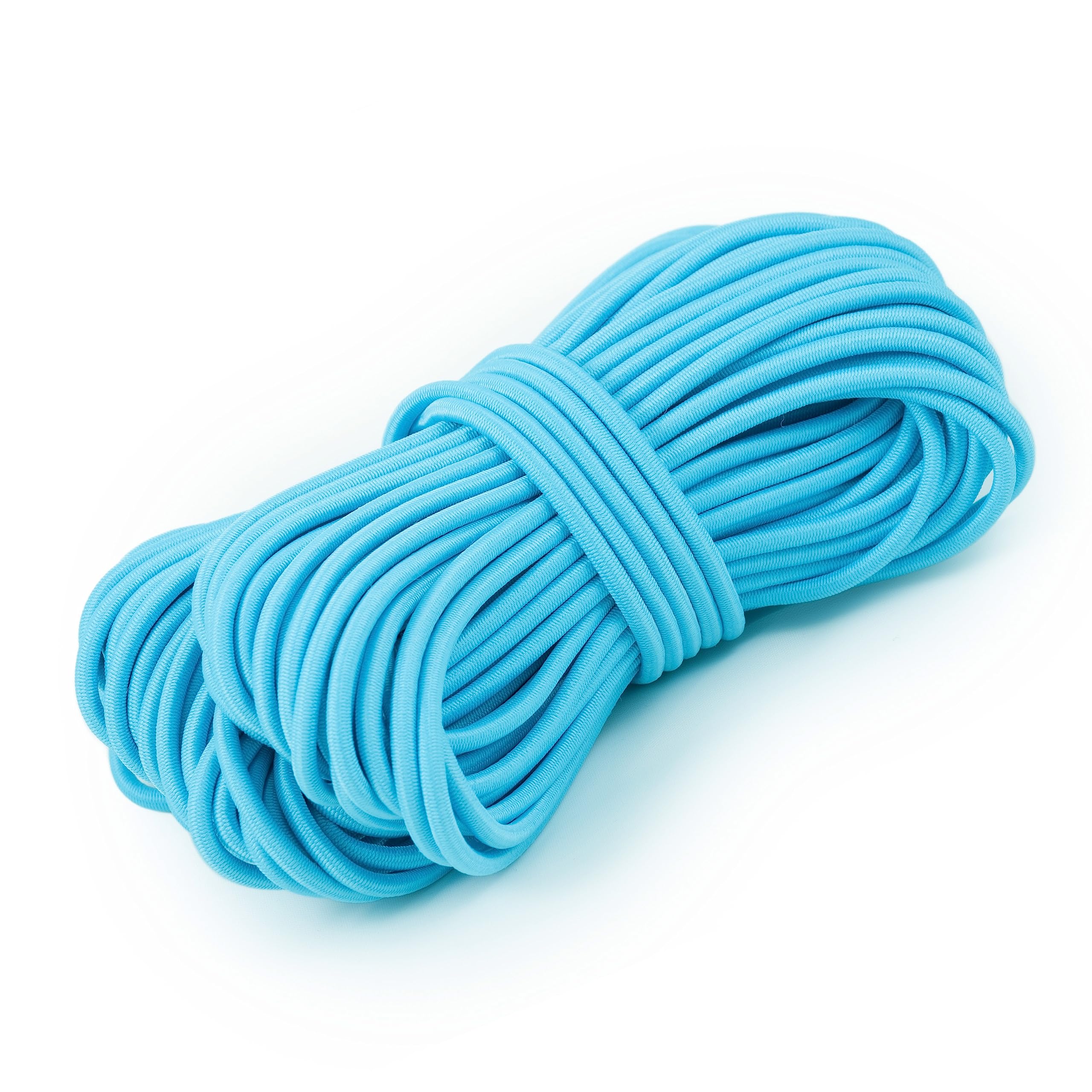 Shelver Z2 - Turquoise Blue Premium Elastic Cord, 3Mm Turquoise Blue, 20M