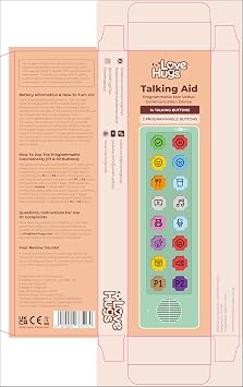 AAC Device for Autism & Speech Therapy. Non Verbal Communication Tool. | Programmable AAC Communication Device for Kids & Adults. Alternative to Autism Communication Cards & PECS Cards for Autism