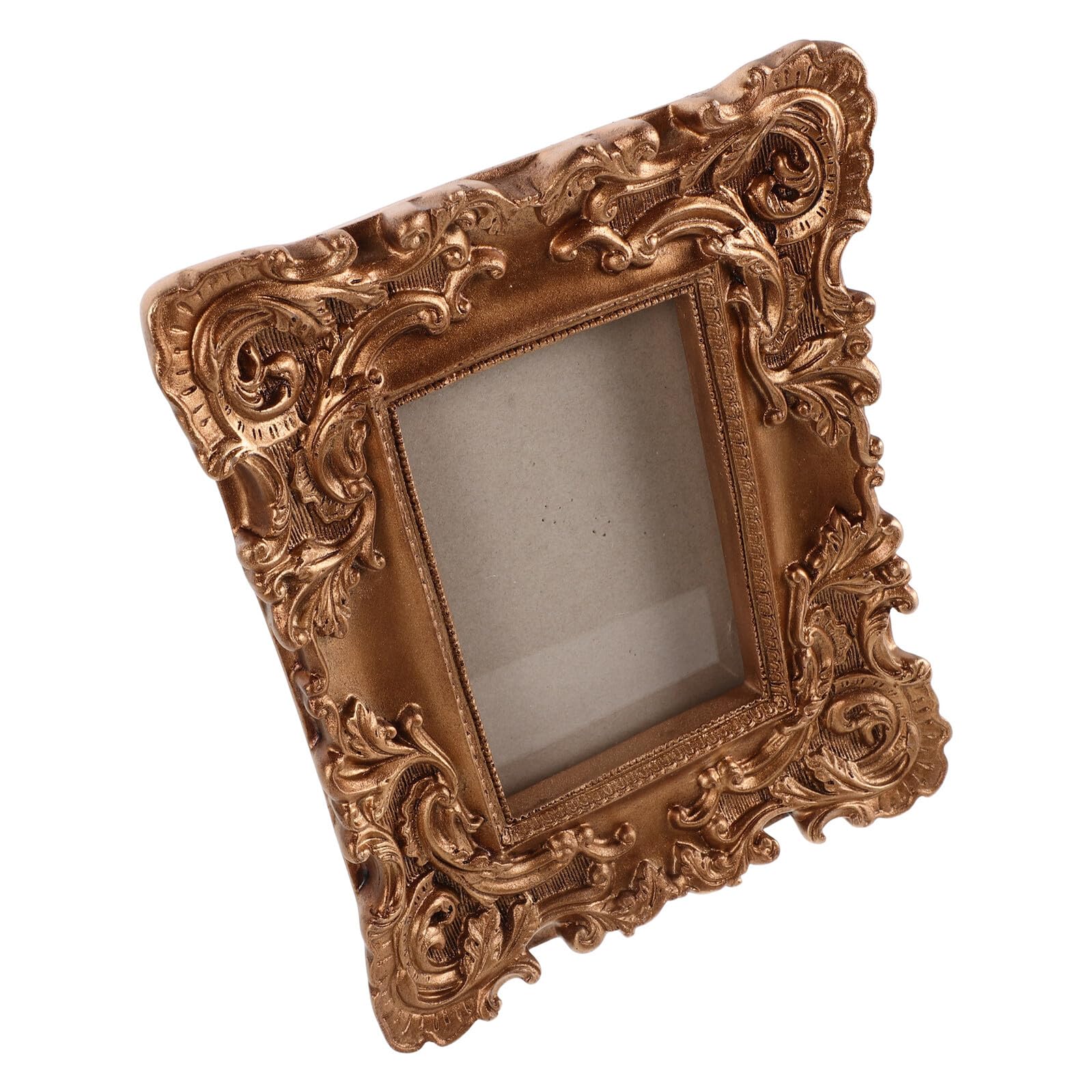European Retro Vintage Photo Frame Ornate Resin Picture Frame for Wall Hanging And Tabletop Display for Wedding Memorial Home Decor