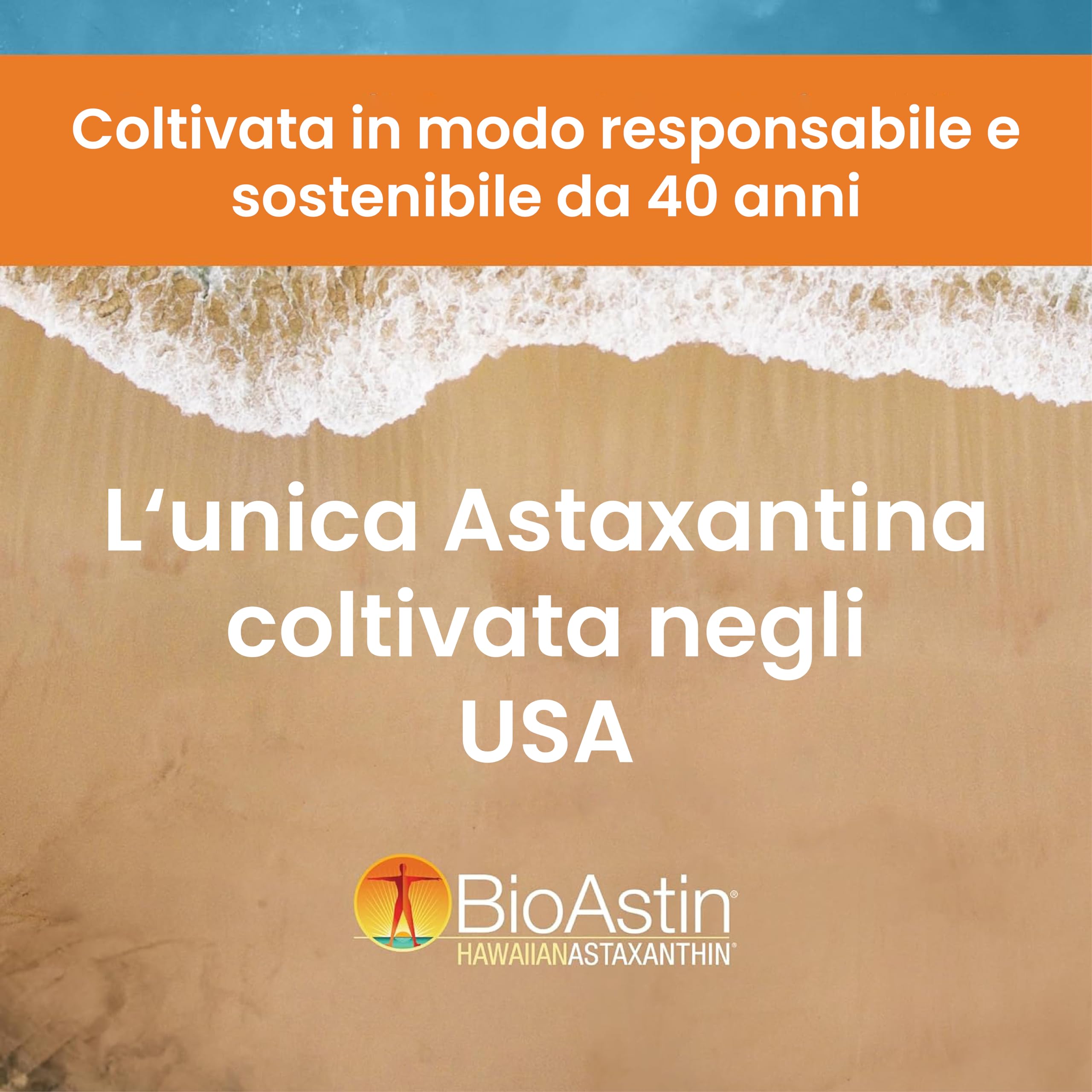 Nutrex Hawaii, BioAstin, Astaxantina hawaiana, 4mg, 60 capsule morbide, Testato in Laboratorio, Vitamina E, Senza Glutine, Senza Soia, Non OGM