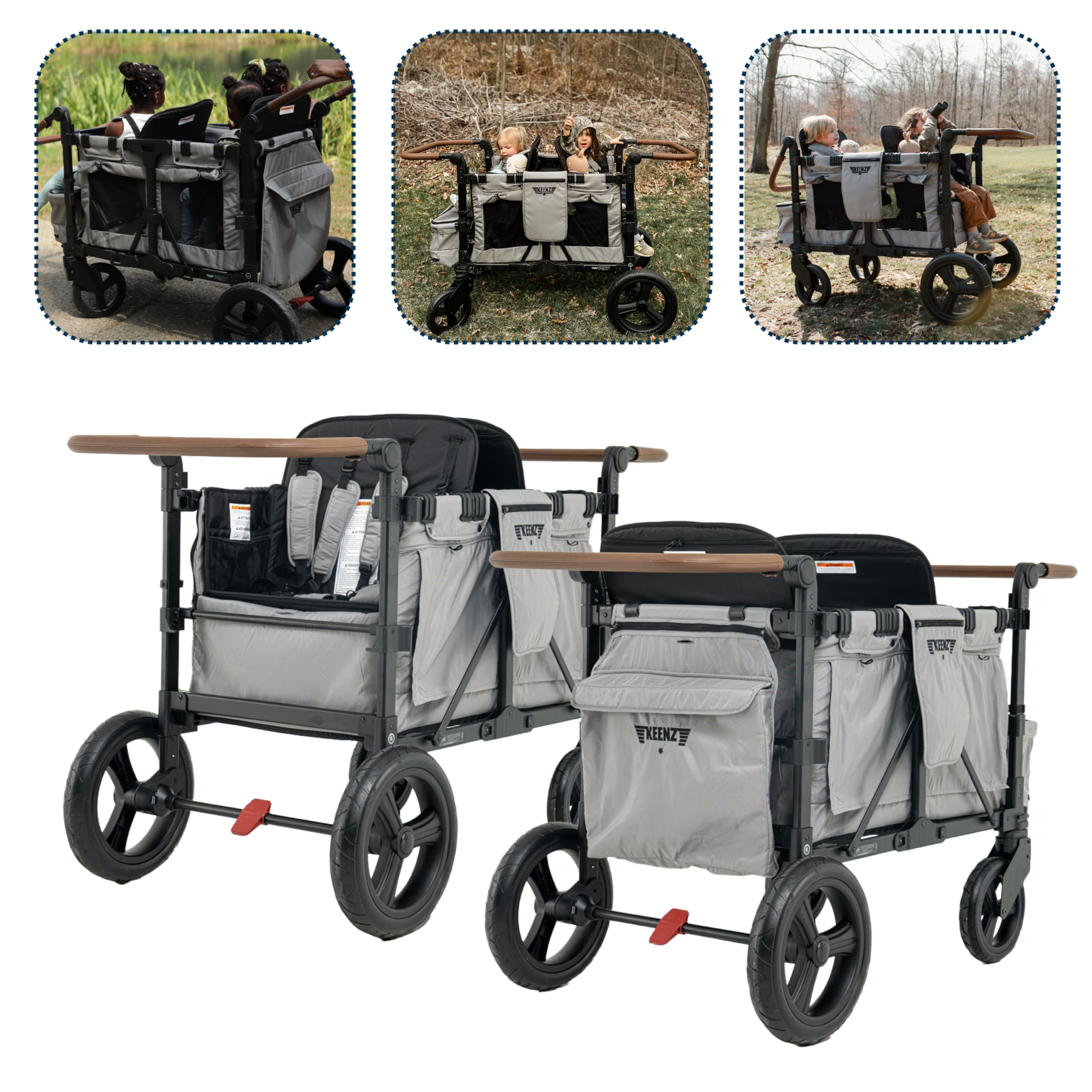 Amazon | Keenz XC+ EVO - ラグジュアリー コンフォート ベビーカー
