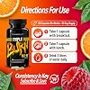 Pastillas Triple Burn para adelgazar para mujeres y hombres, quemador de grasa con apoyo GLP-1, supresor del apetito, pastillas de dieta con extracto de café verde y cayena (60 cápsulas) 7