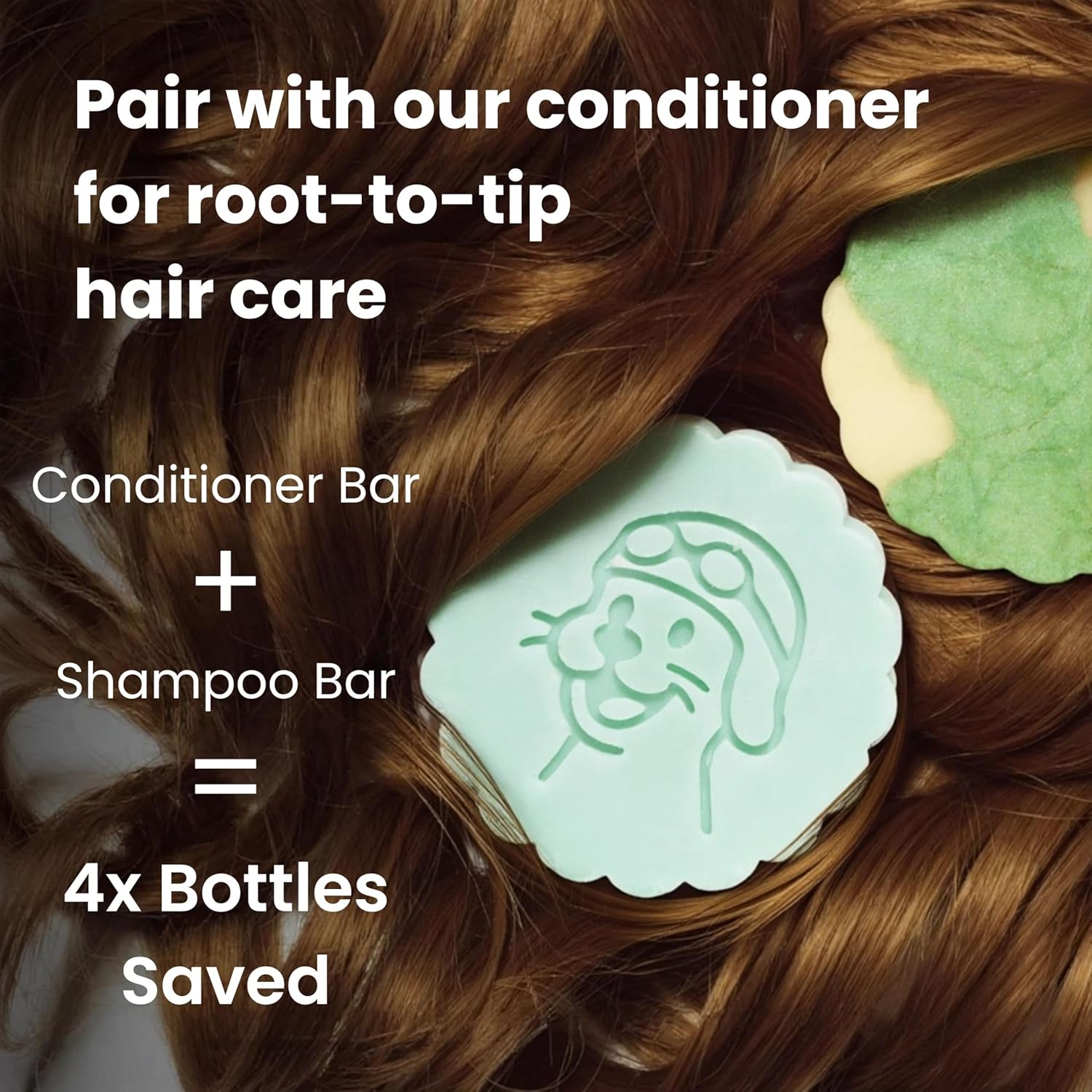 Otter co. Tea Tree & Rosemary Volumizing Conditioner Bar – Castor & Olive Oil, Zinc, Vegan, Hydrating, Sulfate Free & Non Toxic – Men & Women Bar Conditioner for Travel, All Hair Types, Made in USA - Image 5