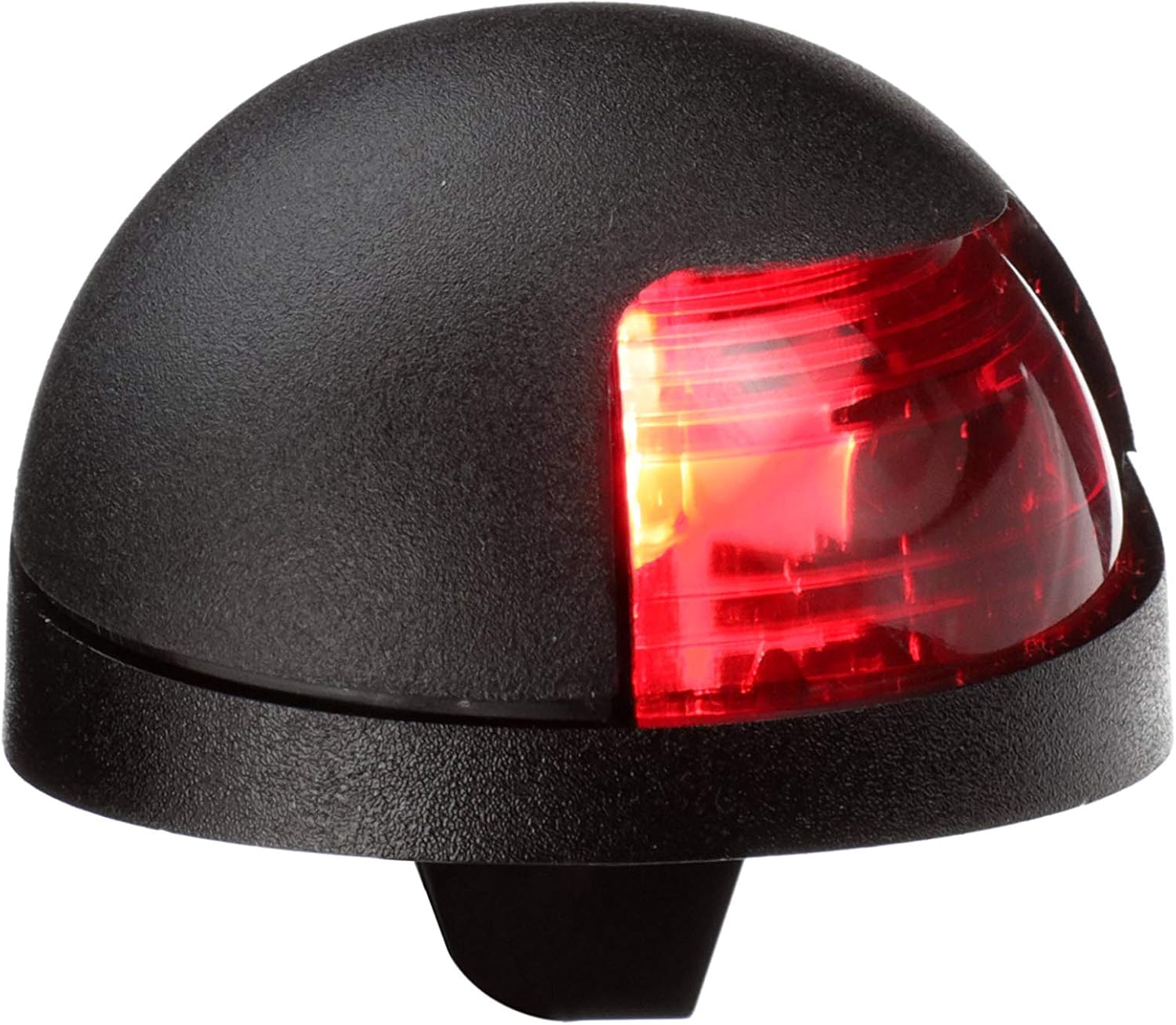 Attwood 3150R7 Red 2Mile Sidelight — Deck Mount — for