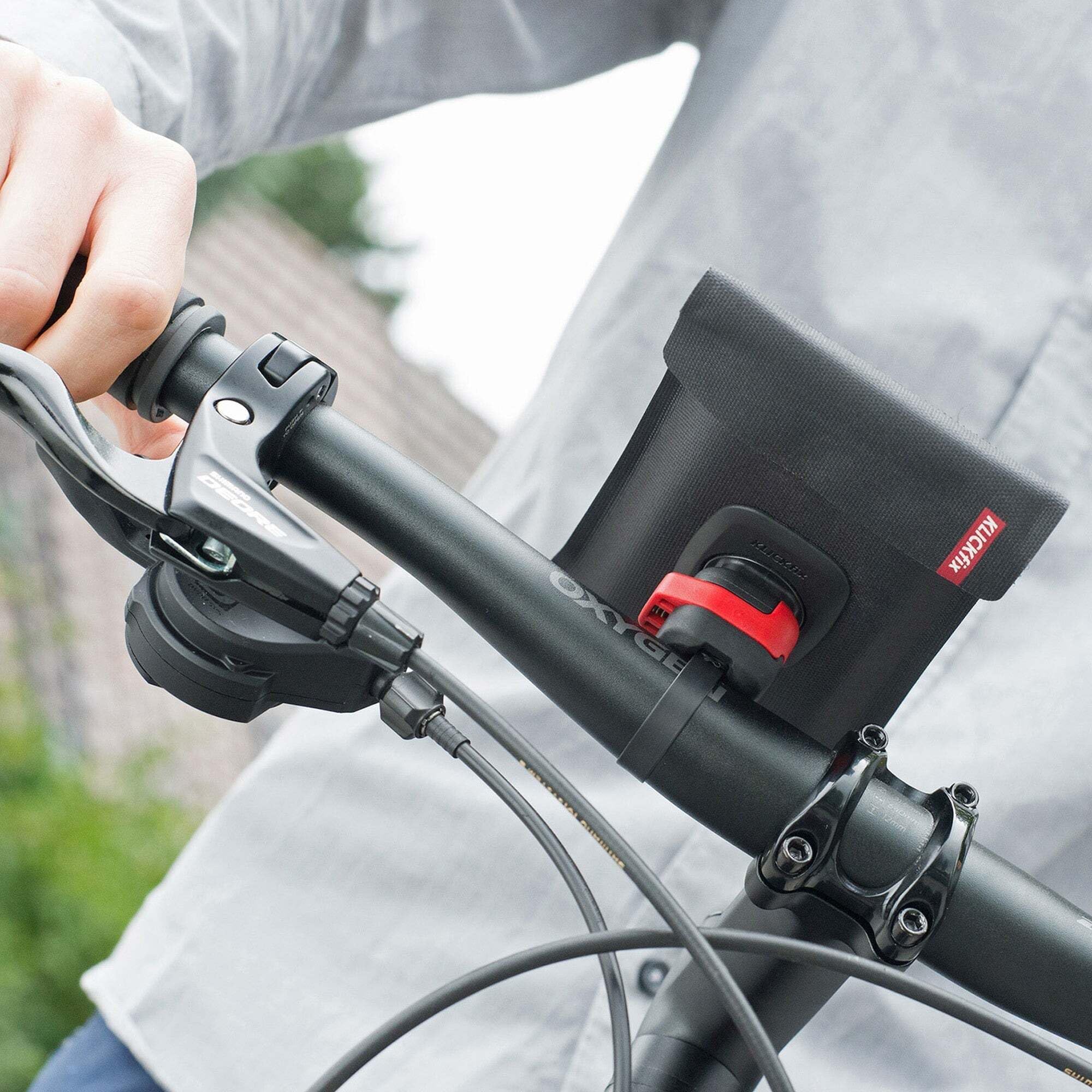KLICKFix Borsa per telefono unisex per adulti Light M Custodia in tessuto per smartphone, Nero, M