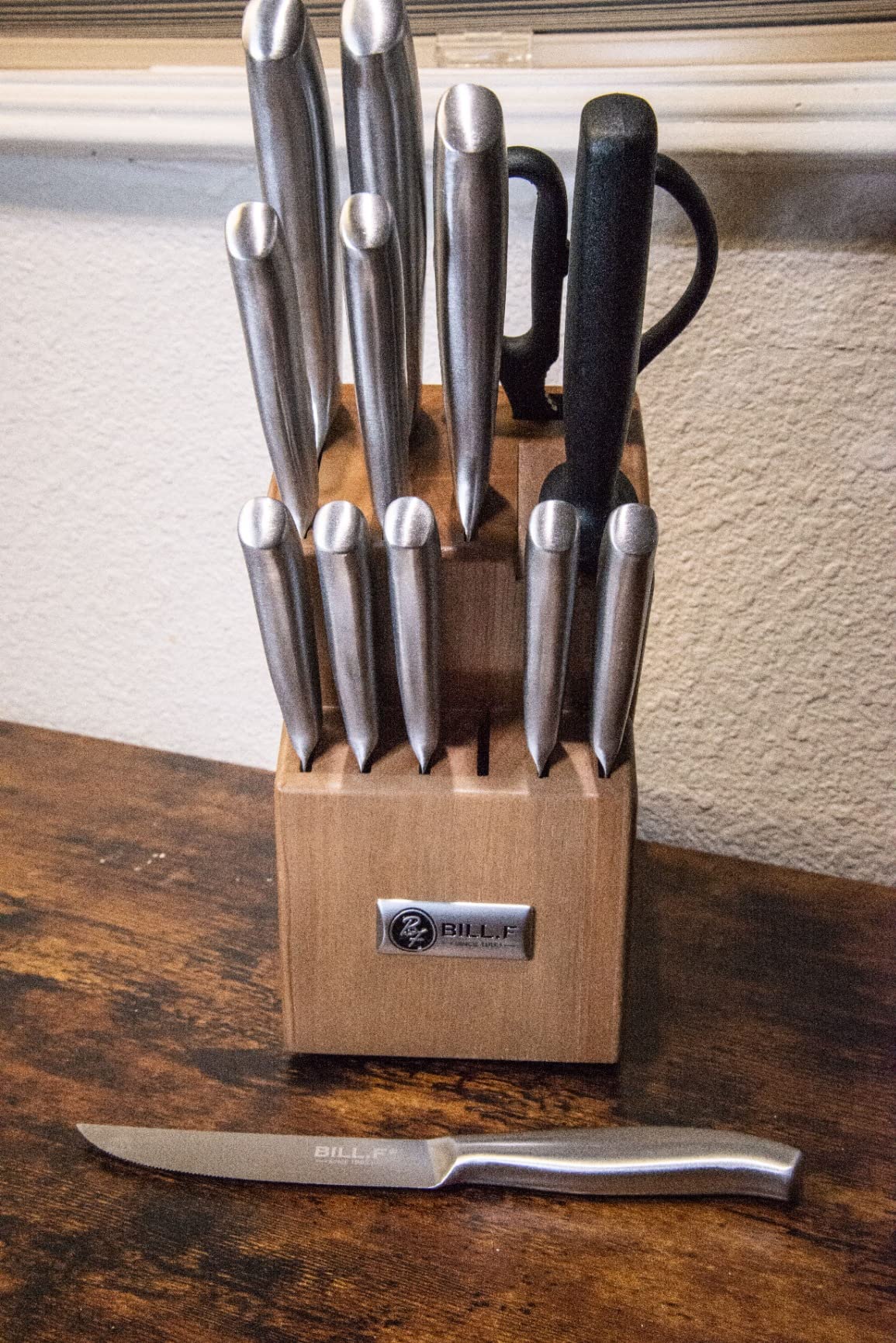 8/mo Finance BILL.F Kitchen Knife Set Professional Knife Set with