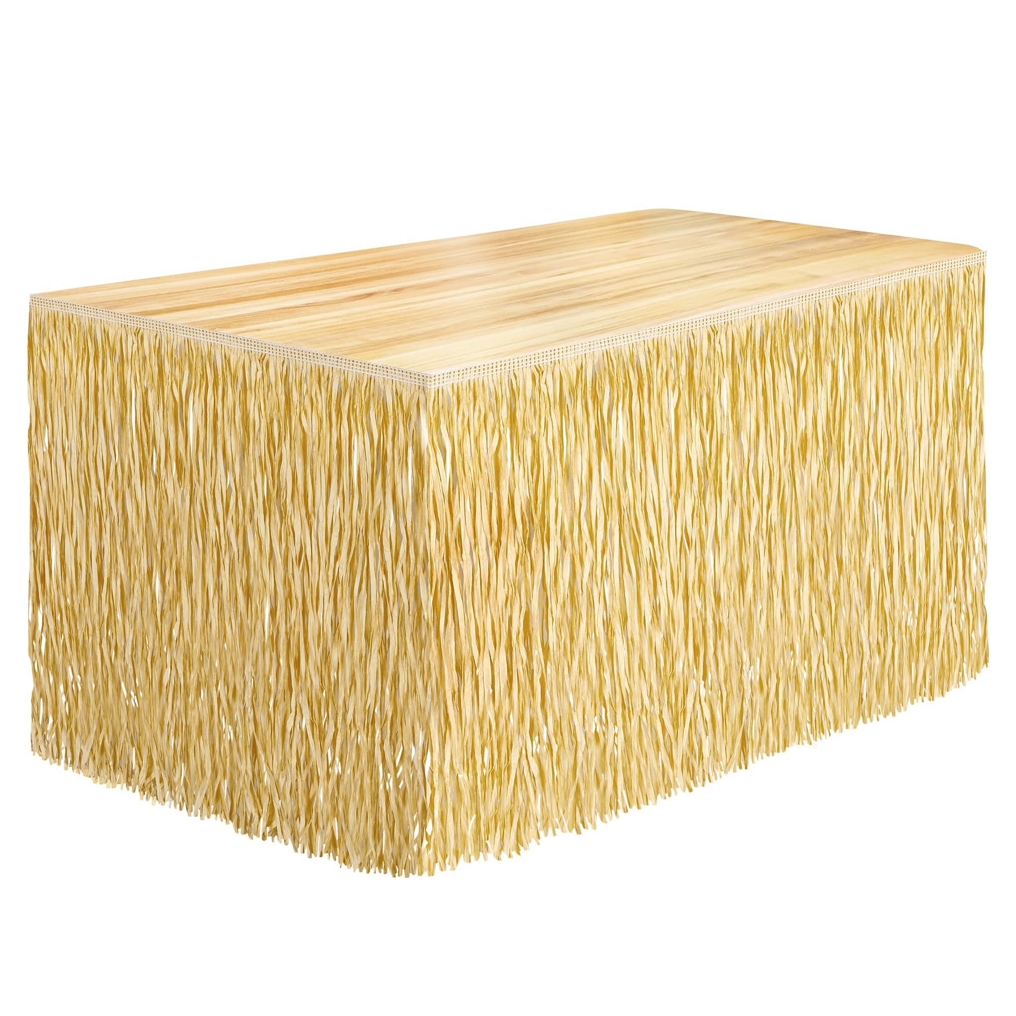 Jupe de table hawaïenne pour buffet de fête été et barbecue
