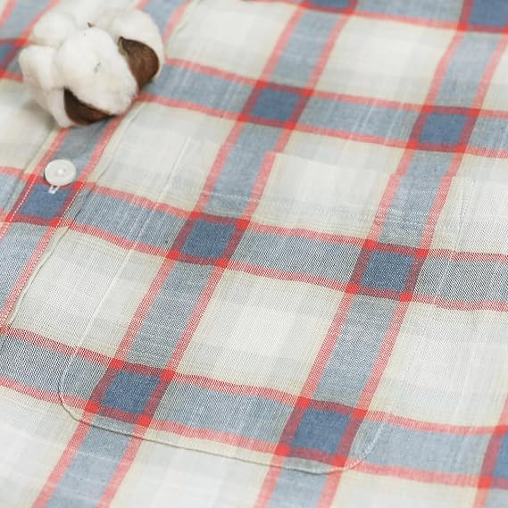 Dubinik Short Sleeve Shirts for Men Soft Breathable Summer Button Down