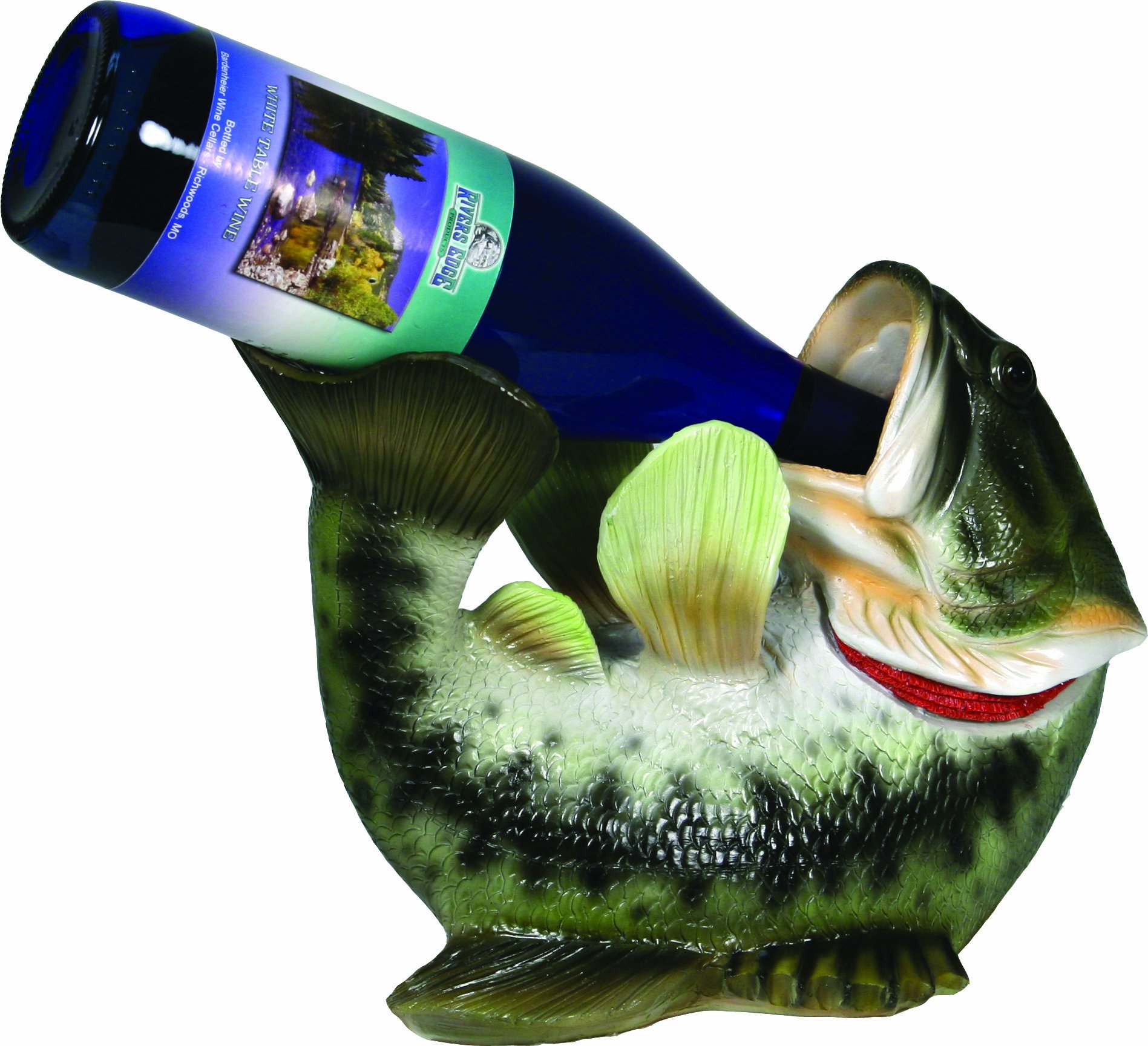 Bass ワインボトルホルダー￼’s Edge Products Amazon.co.jp: RIVERS EDGE/リバースエッジ BASS WINE BOTTLE HOLDER