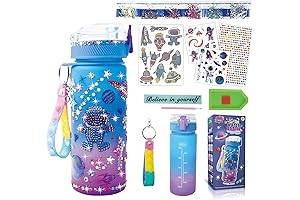 Decorate Your Own Water Bottle Kits for Boys Girls: Gem Diamond Painting...