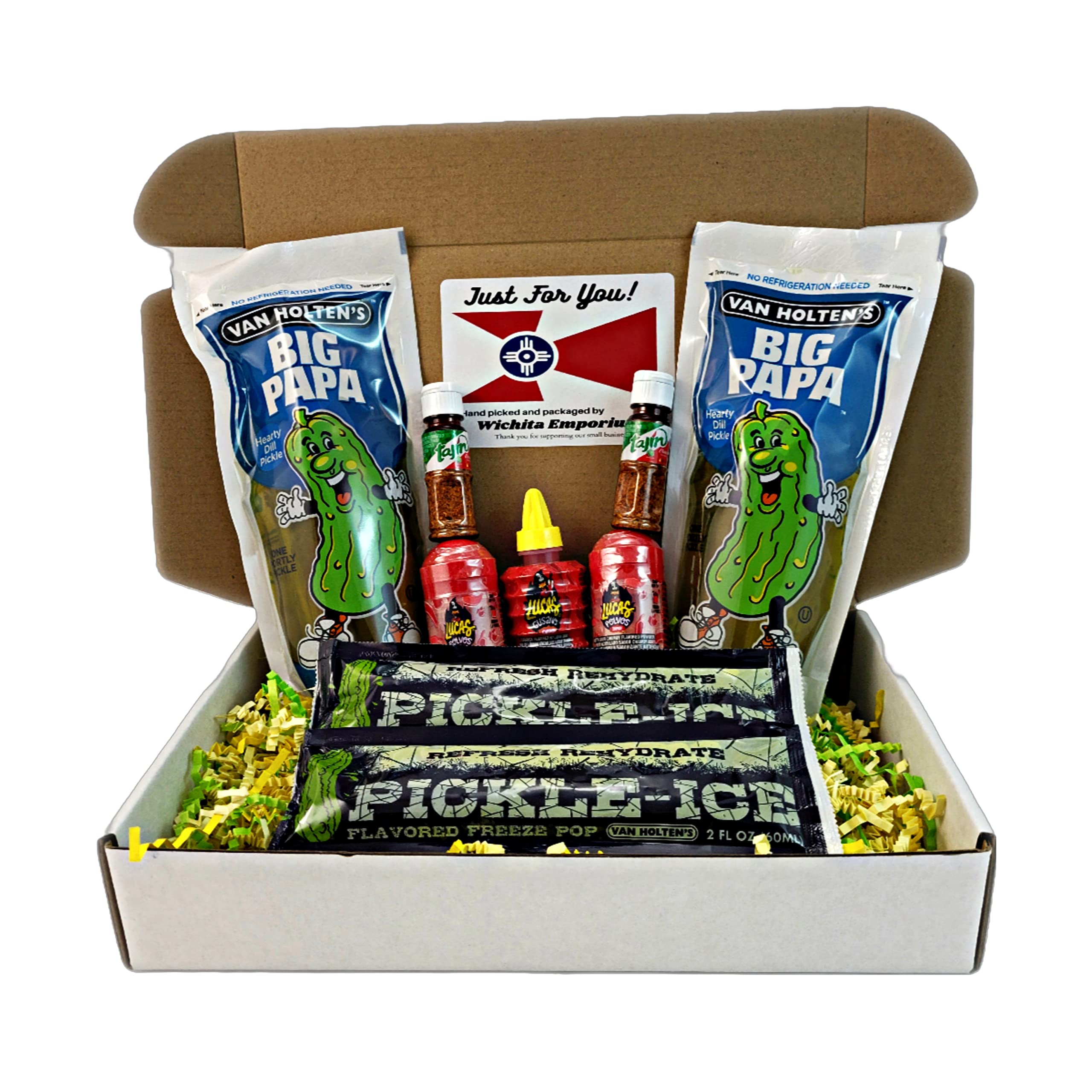 Buy Jumbo Pickle Gift Box with Van Holten's Big Papa Giant Dill Pickle
