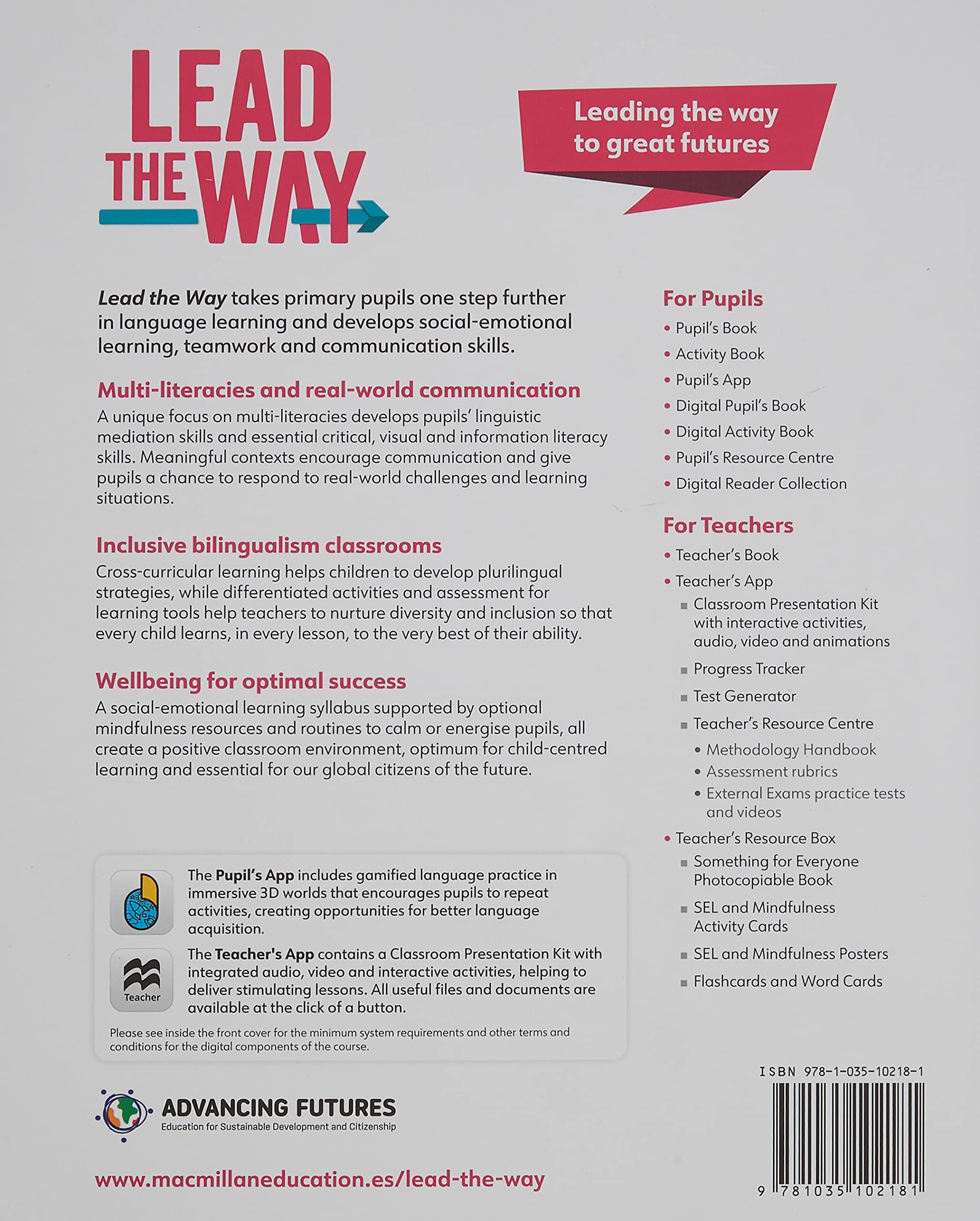 LEAD THE WAY 5 Pupil's Book: libro del alumno de inglés para EP, con acceso a la versión digital
