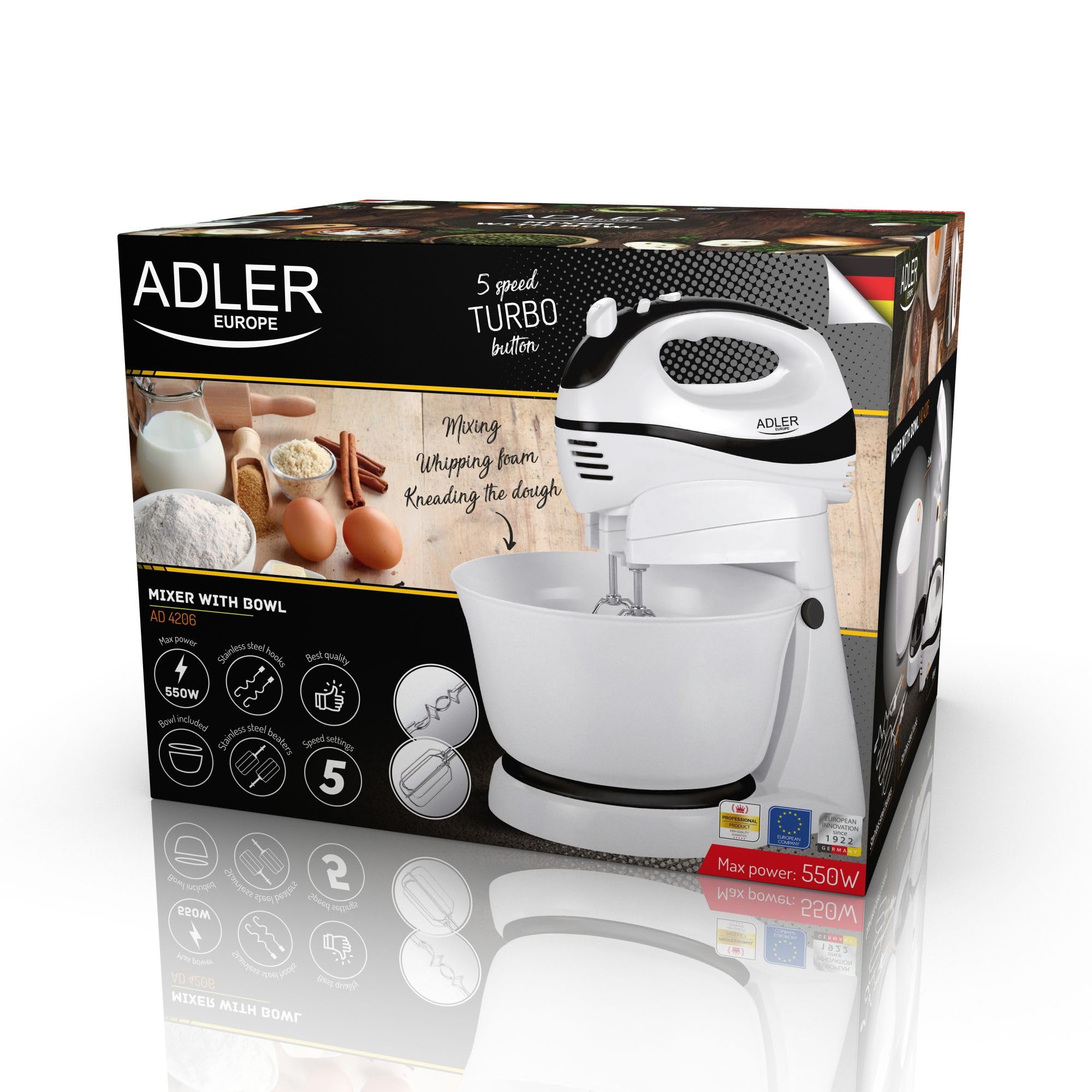 ADLER EUROPE 4206 Mikser z misą