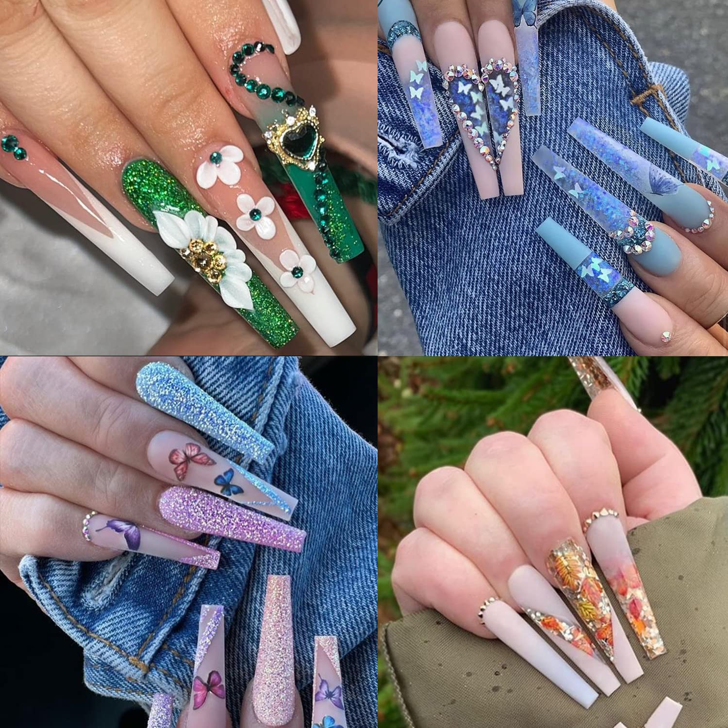 Amazon.com: UNA GELLA Coffin Nails Tips No C Curve 216PCS Extra Long Nail  Tips Clear Coffin Acrylic Nail Tips for Coffin Nails Clear Coffin Nail Tips  XXL Nail Tips Coffin Fake False