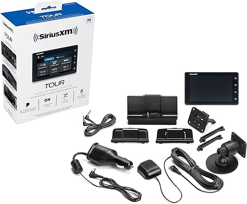 Miniatura 2 de SiriusXM - Radio Tour SXVTBB1 con paquete SXSD2 Boom Box  Disfruta de SXM a través del estéreo de tu coche y donde quiera que vayas