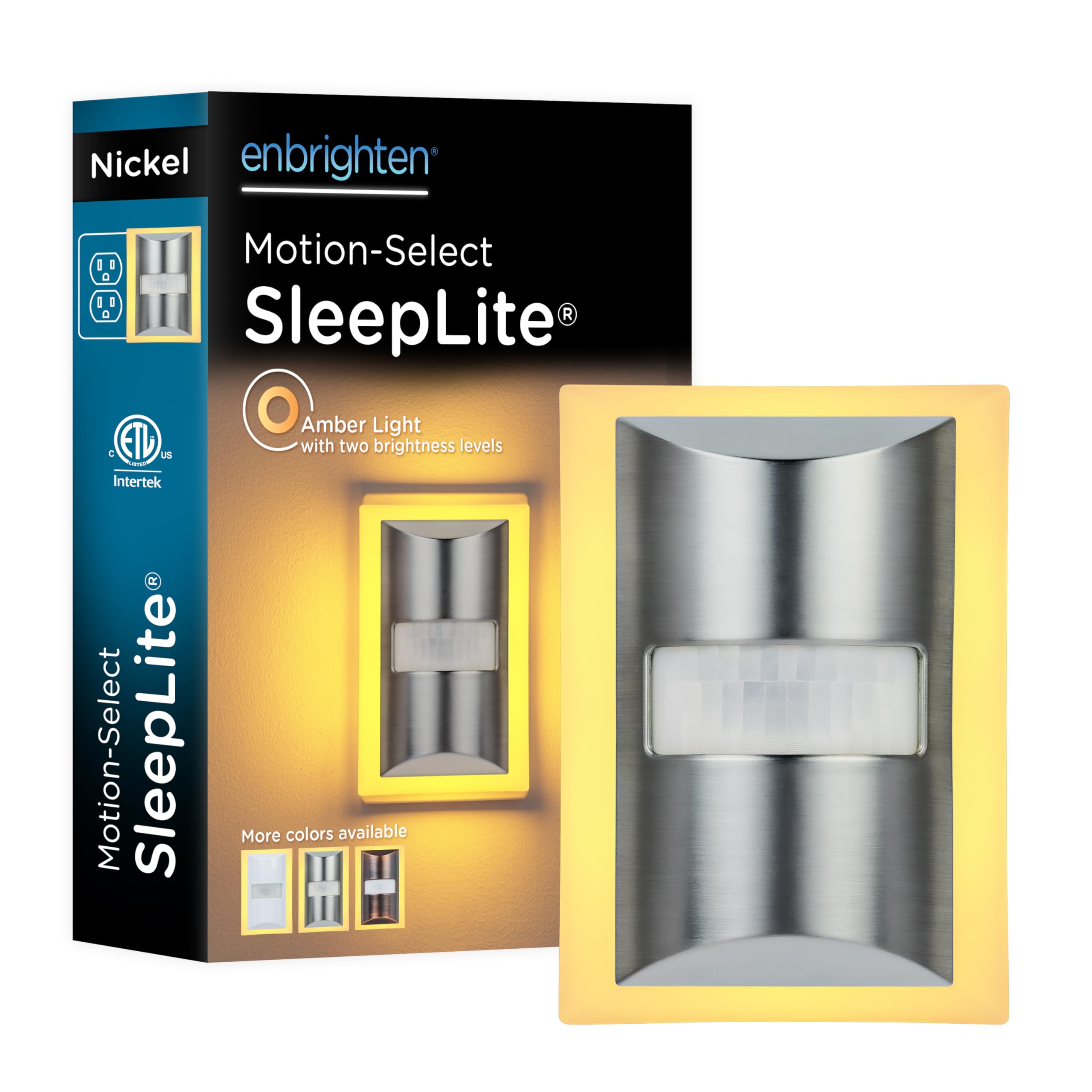 Enbrighten SleepLite Motion Sensor Night Lights Plug Into Wall