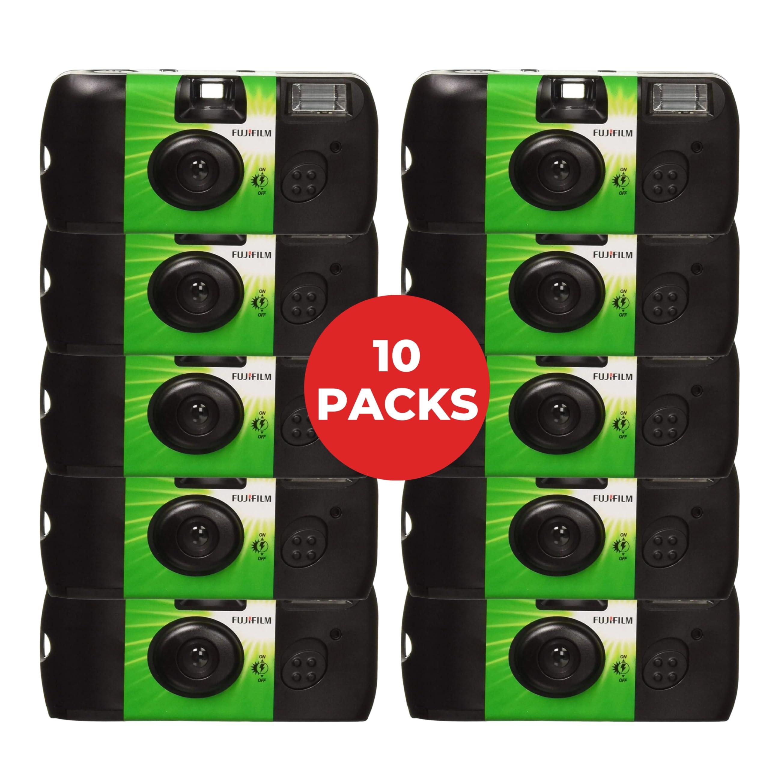Disposable Camera Bundle with Fujifilm Quicksnap Flash 27 Exp 10 Pack and Clikoze Photography Tips Card - Image 3