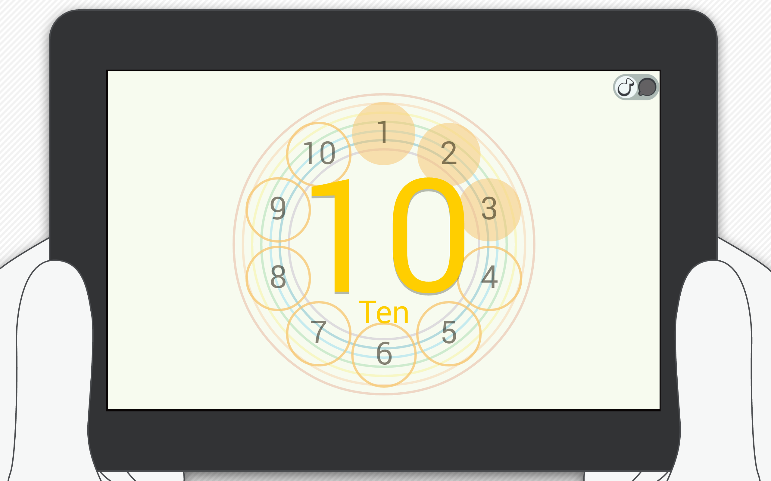 Number - support application that teach numbers 0-10 for important your ...
