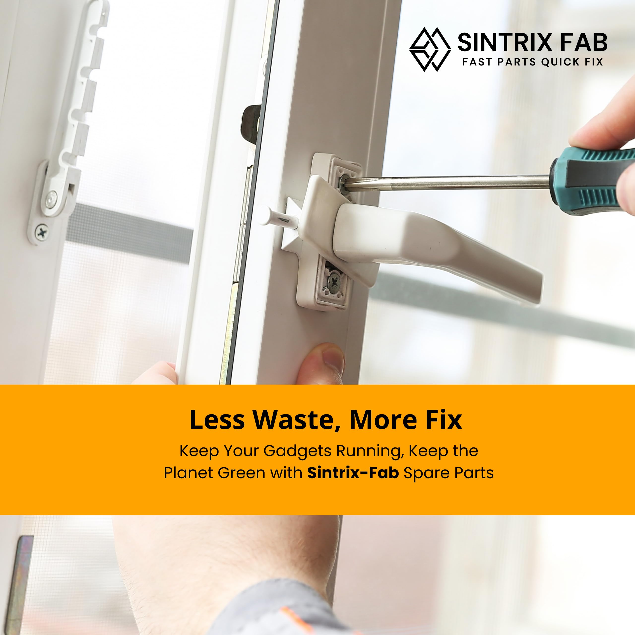Sintrix-Fab 2 x otwór montażowy, kompatybilny z Pick & Click serii VELUX V21 i V22 - pasuje do okien (CK, FK, MK, PK, SK, UK) - uchwyty bezwiertnicze do rolet, plisowanych i zaciemniających żaluzji