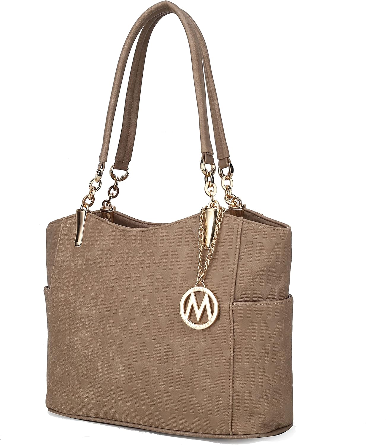 MKF Collection Shoulder Bag Handbag for Women, Vegan Leather Satchel Bag ladies Tote Bag, Top-Handle Purse by Mia K