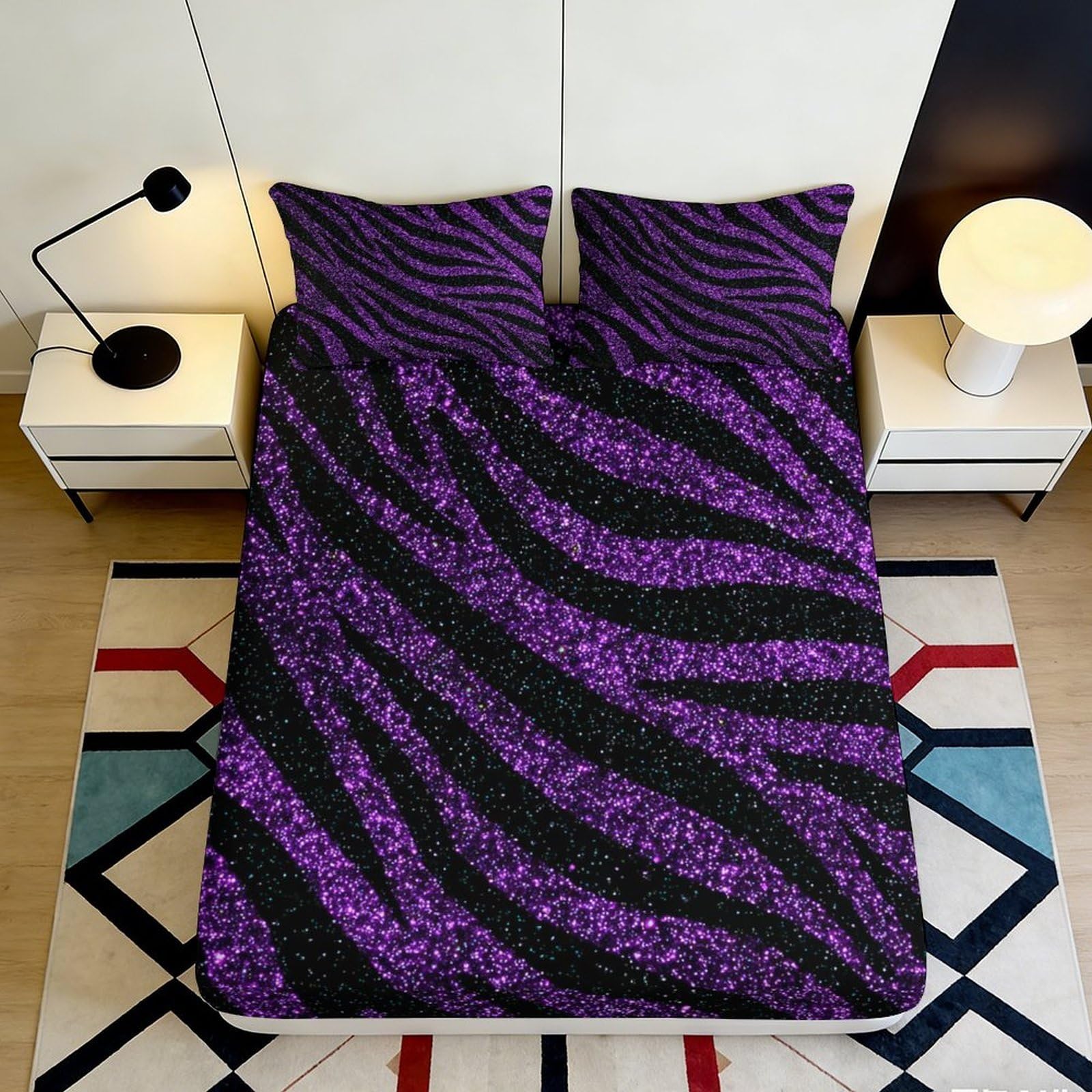 3D Printed Halloween Pumpkin Fitted Sheet Microfiber Deep Pocket Bedroom Bedding Cartoon Pumpkin Mattress Fitted Cover Elastic Hem Washable 90x200x25cm