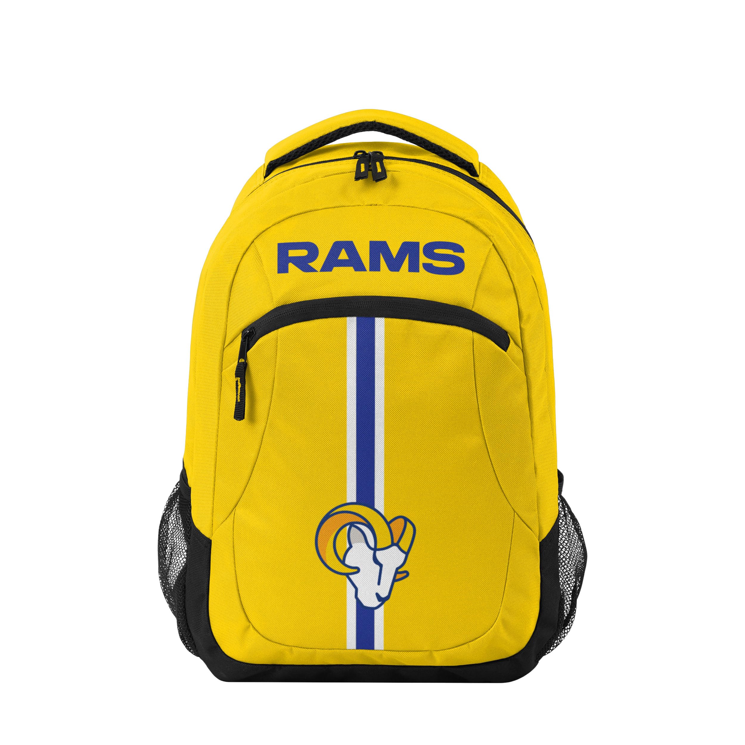 FOCO Los Angeles Rams NFL Alternate Color Action Backpack - Yellow