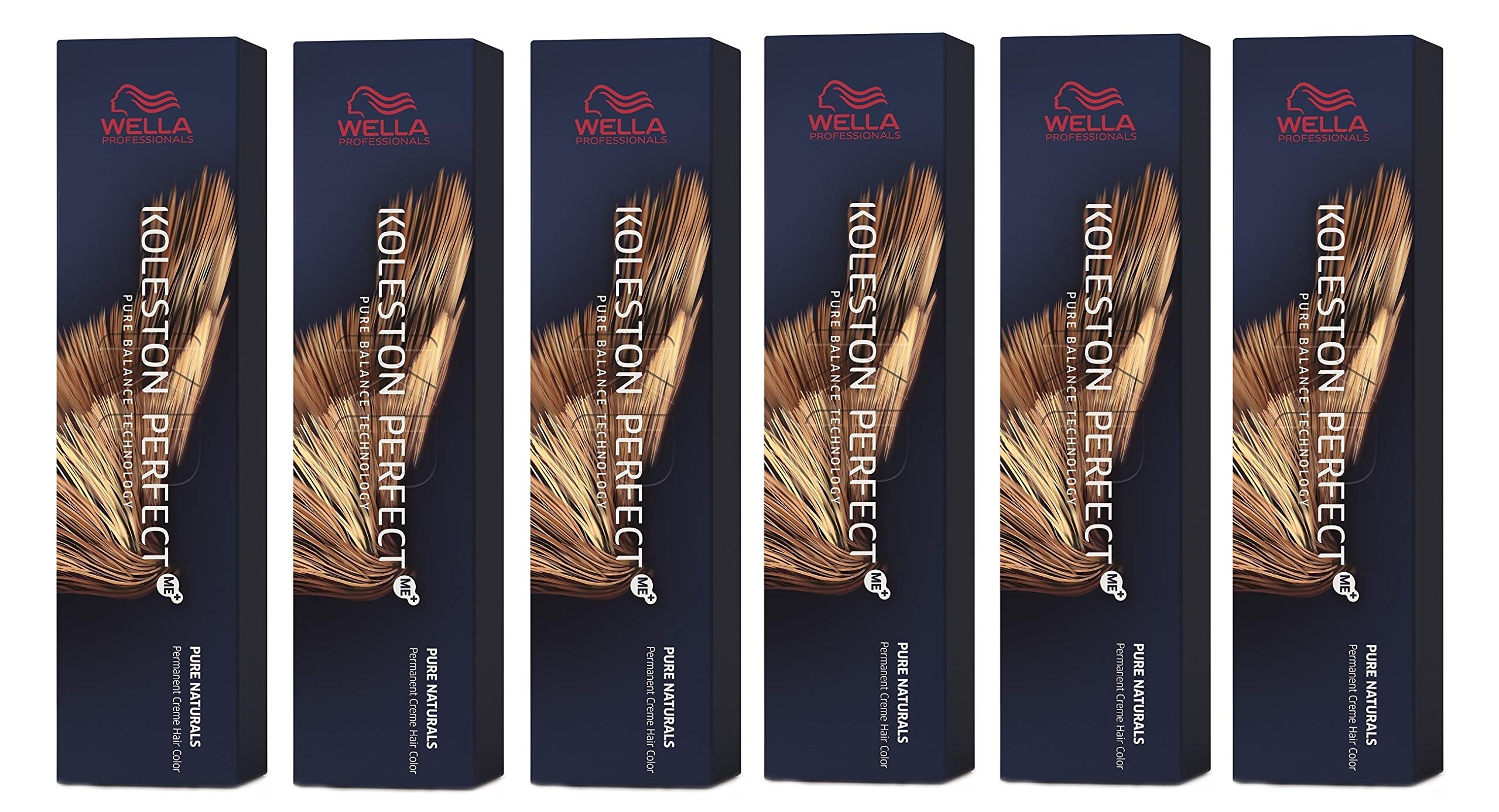 6er Wella Koleston Perfect ME+ 5/0 Hellbraun 60 ml