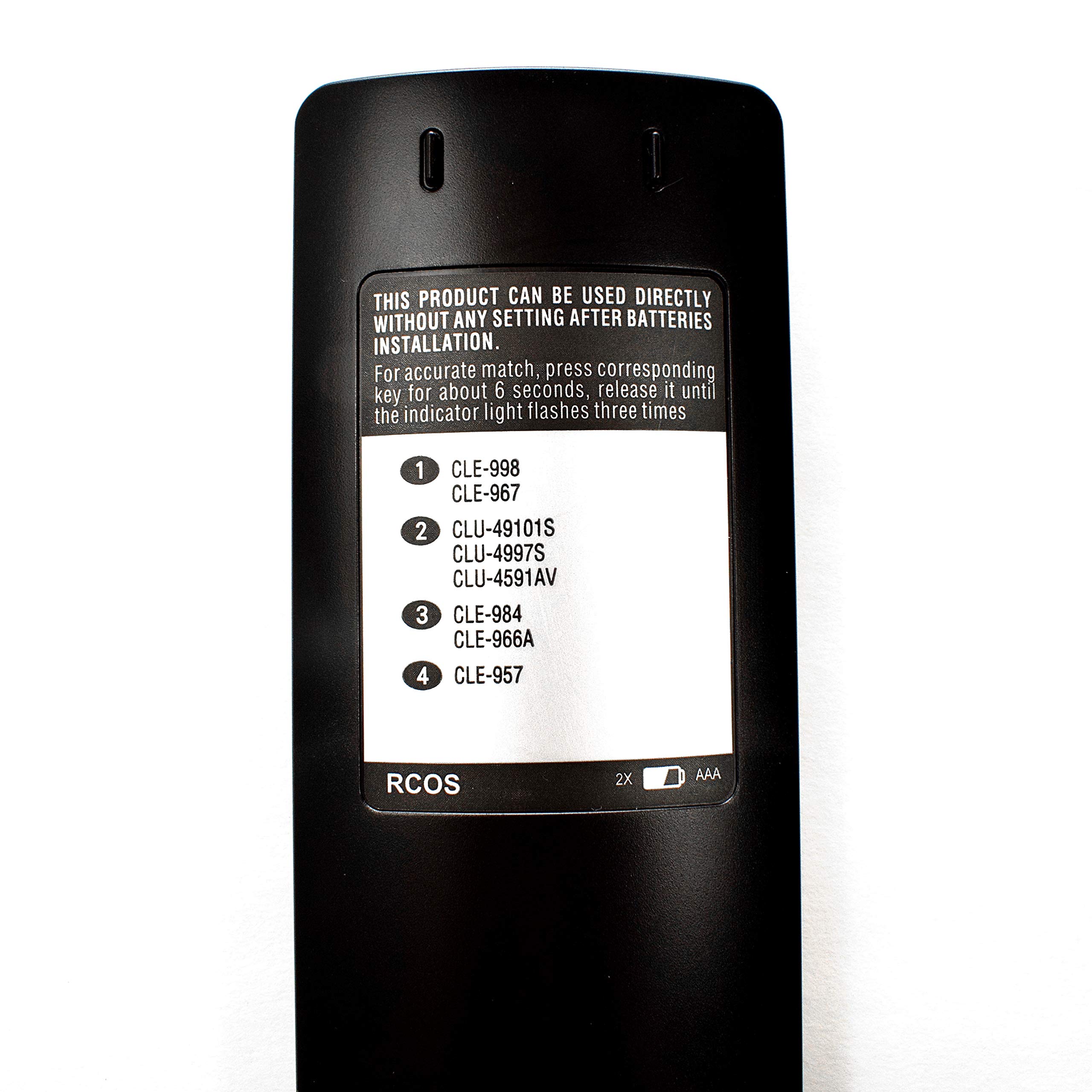Telecomando Sostitutivo Per Proiettore Hitachi CP-RD4S – Funzioni Identiche All'originale, Con Batterie Incluse