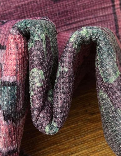 Miniatura 7 de Unique Loom Timeless Collection - Alfombra de área - Thomas (3' 6" x 5' 7", rectangular, amarilloverde)