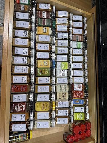 Makes finding my spices a breeze with the spice organizer.