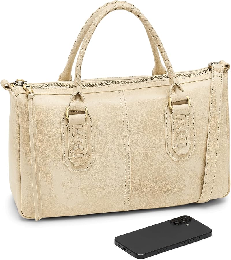 Amazon.com: HOBO Womens Expedition Satchel Frosted Pearl One Size