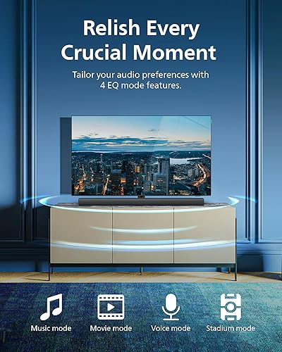 Miniatura 3 de PHILIPS Barra de sonido B4208 de 2.0 canales con Bluetooth, HDMI ARC y reproducción USB, simplemente mejor sonido de TV