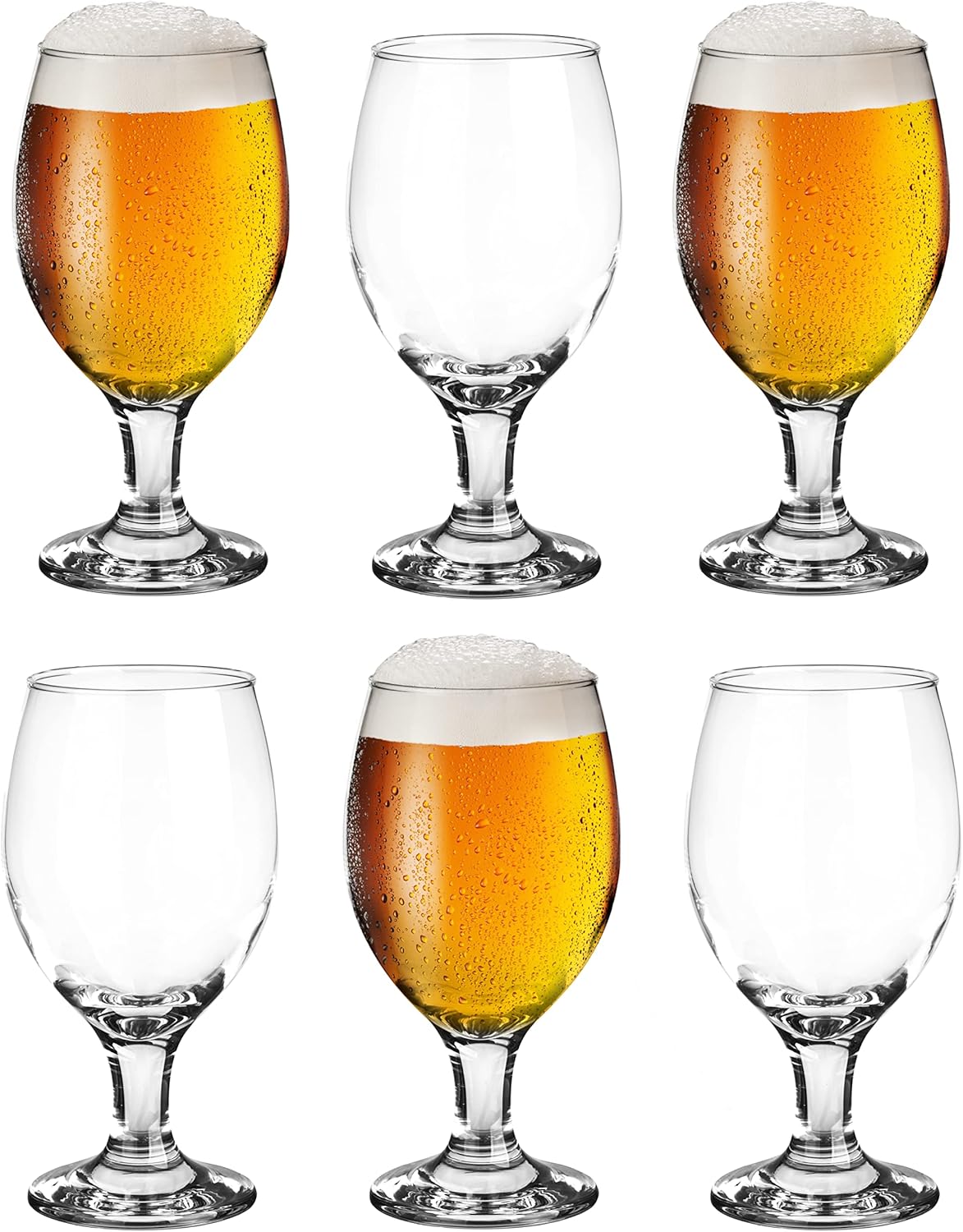 Glasark Krosno Gläser-Set Für Bier 0,3 Liter Biergläser Bierseidel