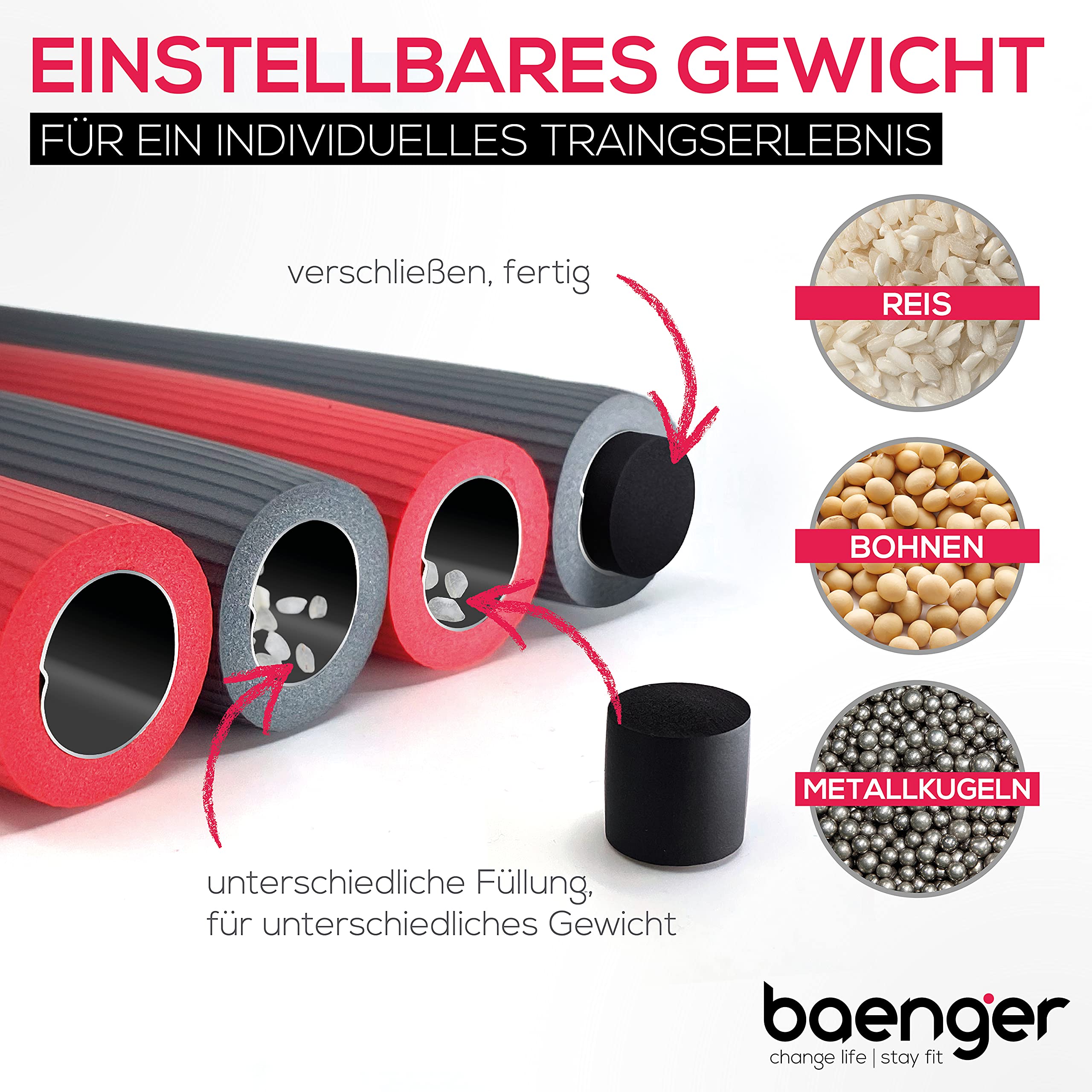 Hula Hoop Reifen Erwachsene Edelstahlkern 8 Segmente Hullahub Reifen zum Abnehmen für Anfänger & Fortgeschrittene [1,2 KG] inkl. eBook | Fitness eBook für Erwachsene – Workout, Training und Abnehmen für Anfänger und Fortgeschrittene mit steckbarem System