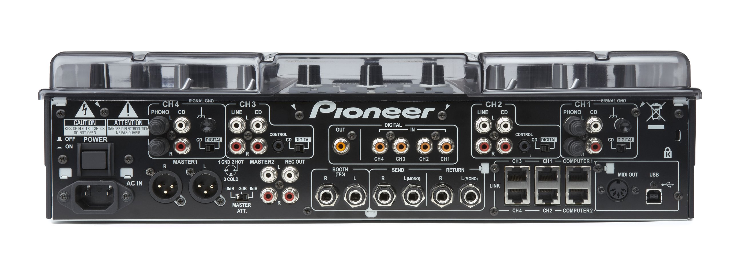 Amazon | DECKSAVER(デッキセーバー) Pioneer DJM-2000、2000nexus
